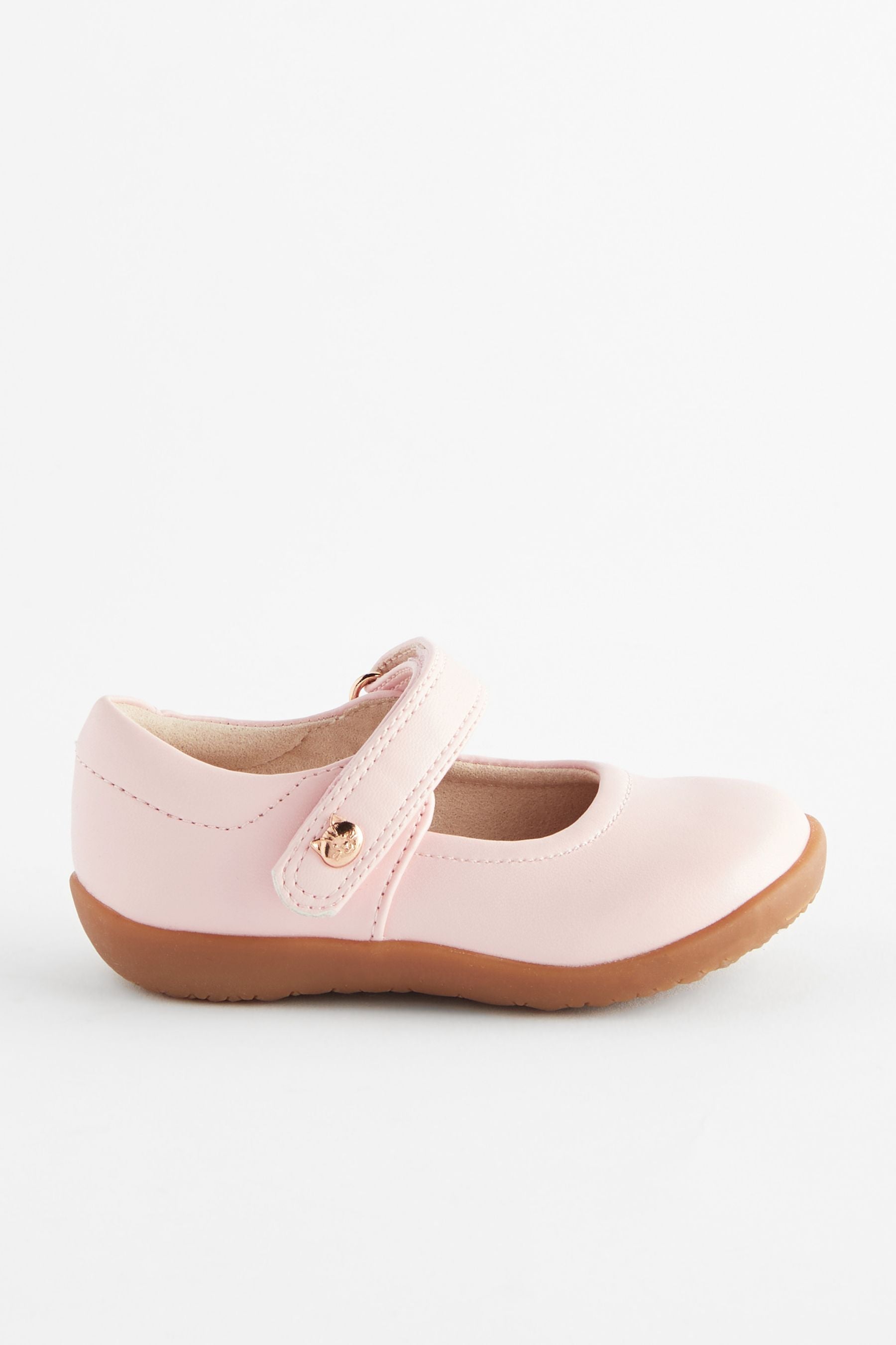 Pink First Walker Mary Jane Shoes