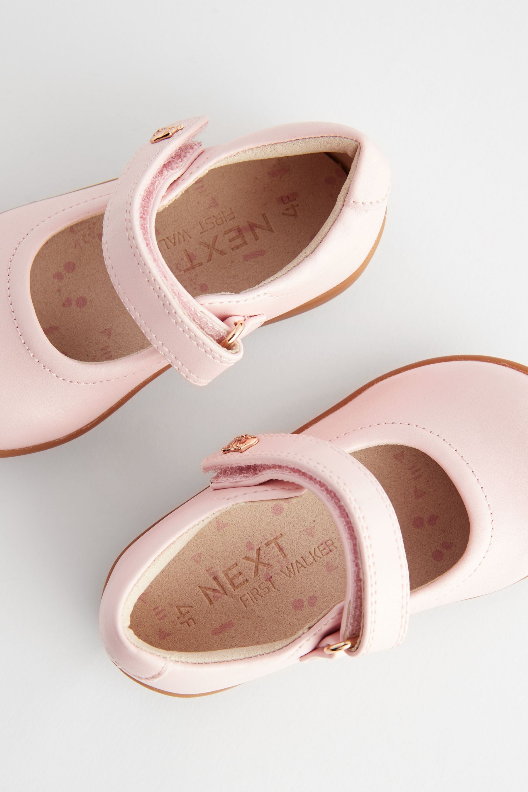 Pink Standard Fit (F) First Walker Mary Jane Shoes