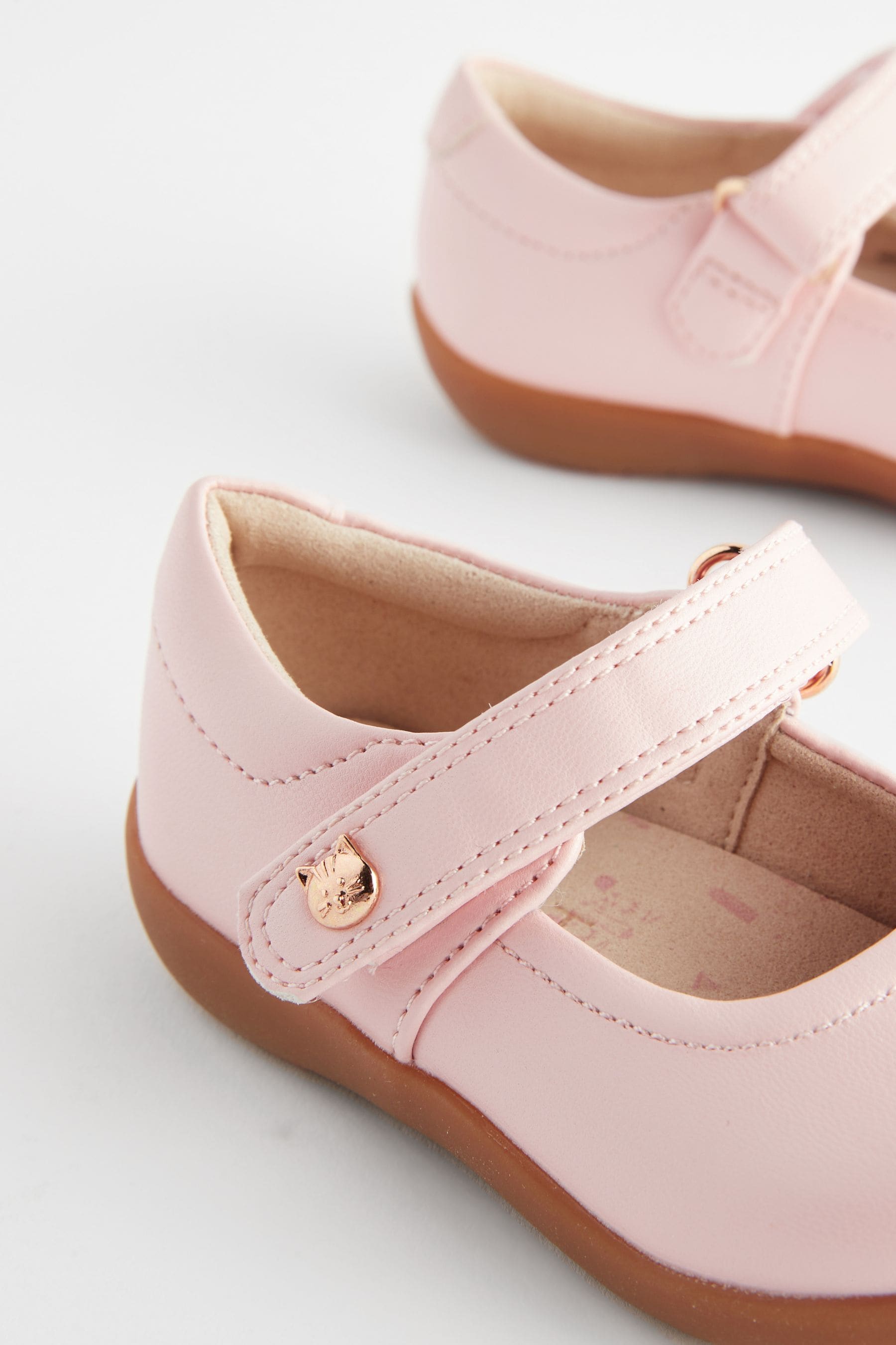 Pink Standard Fit (F) First Walker Mary Jane Shoes