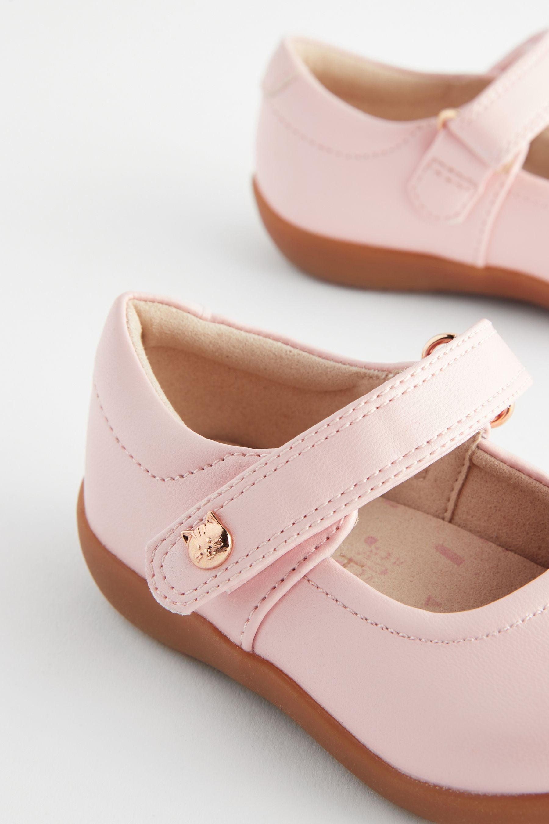 Pink First Walker Mary Jane Shoes