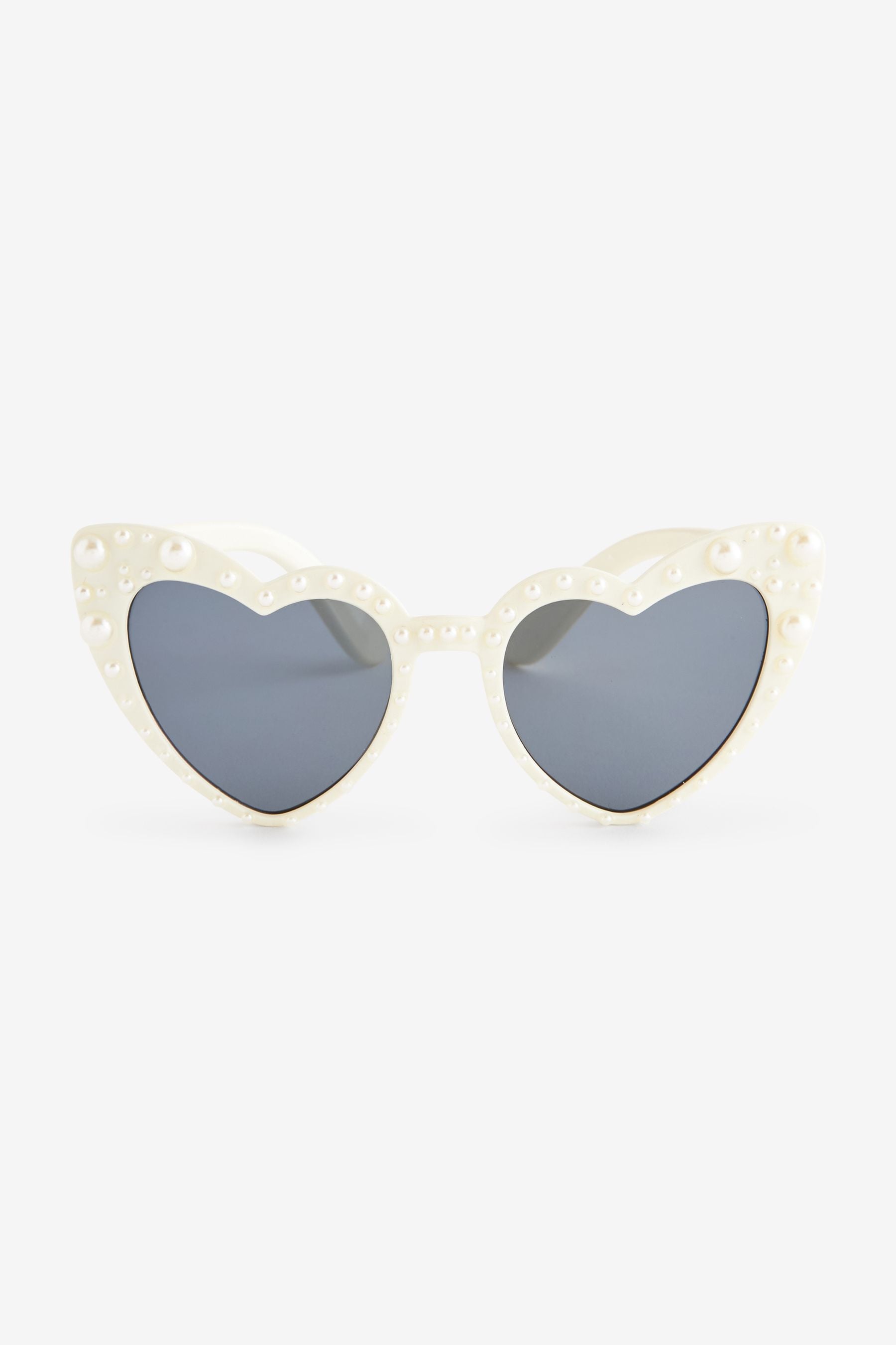 White Heart Sunglasses