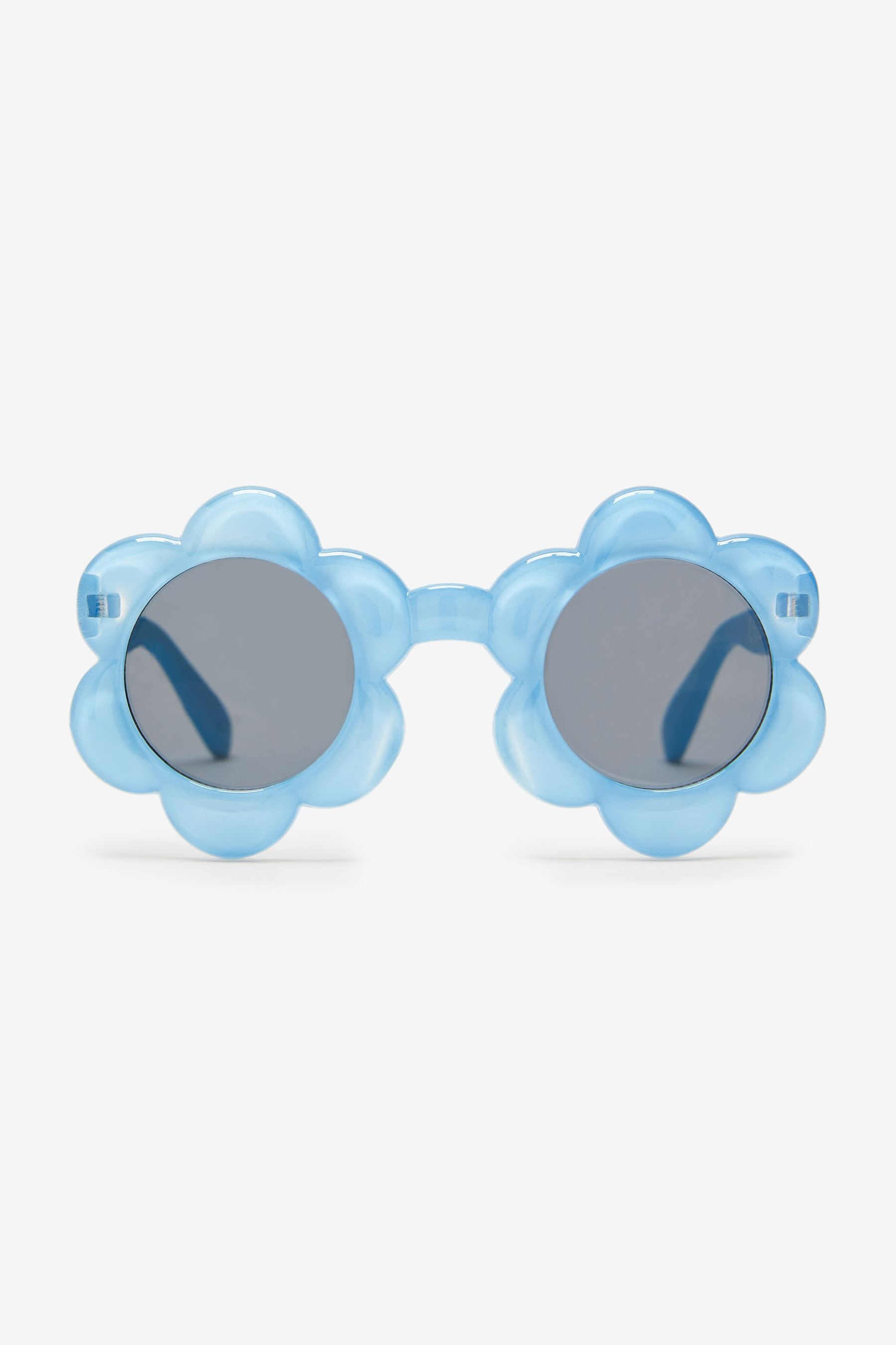 Blue Flower Sunglasses