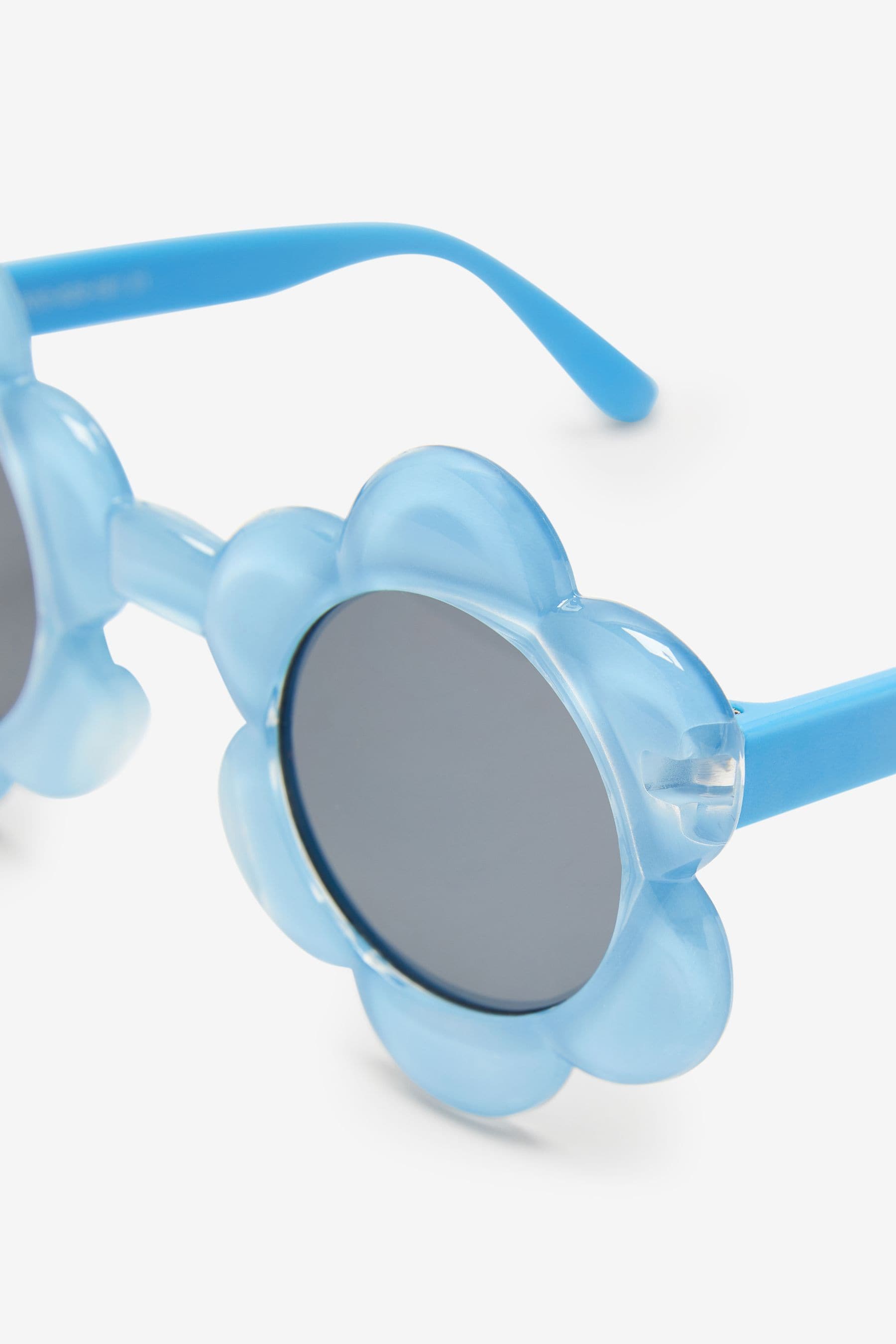 Blue Flower Sunglasses