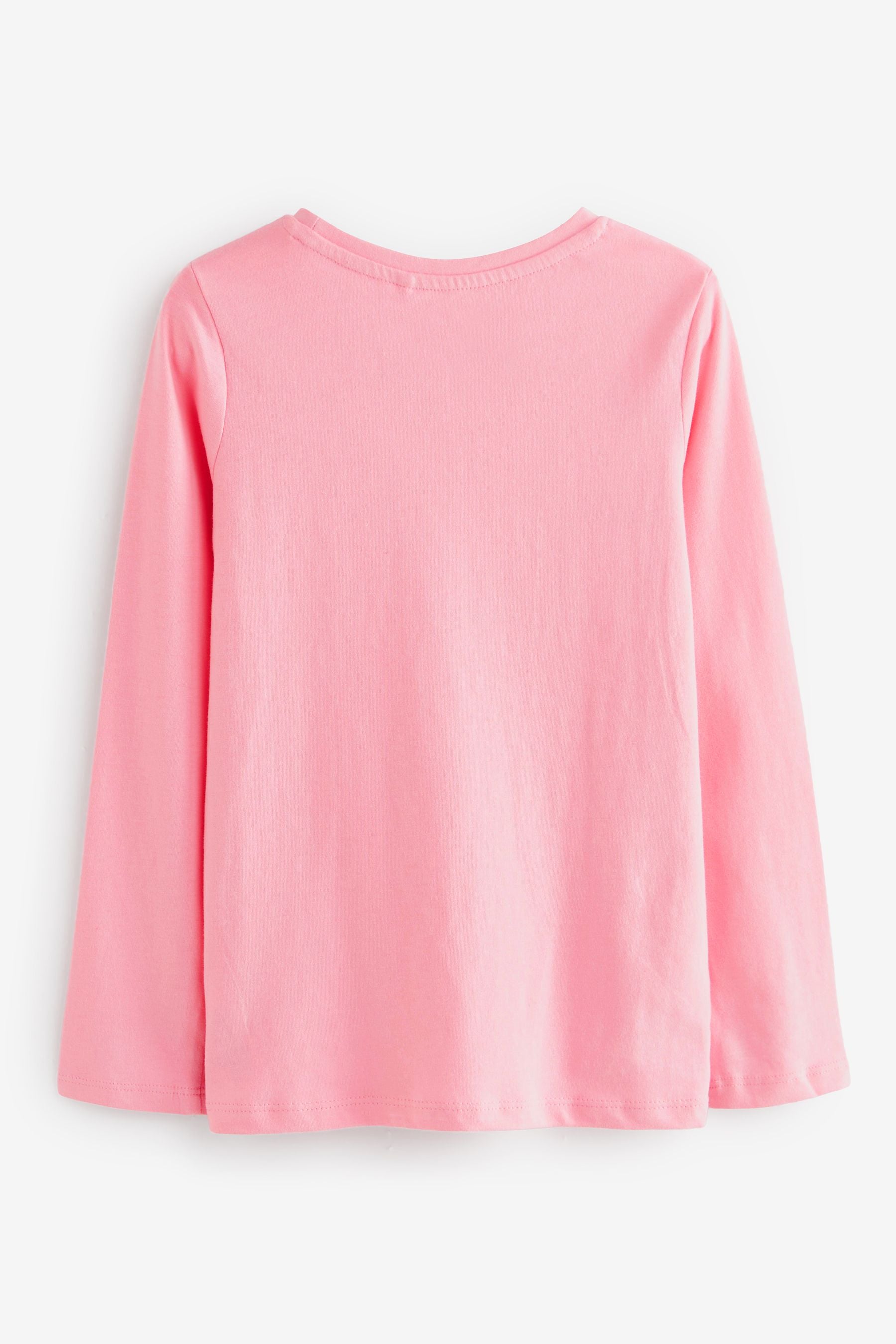 Pink Barbie Glitter Long Sleeve T-Shirt (3-16yrs)