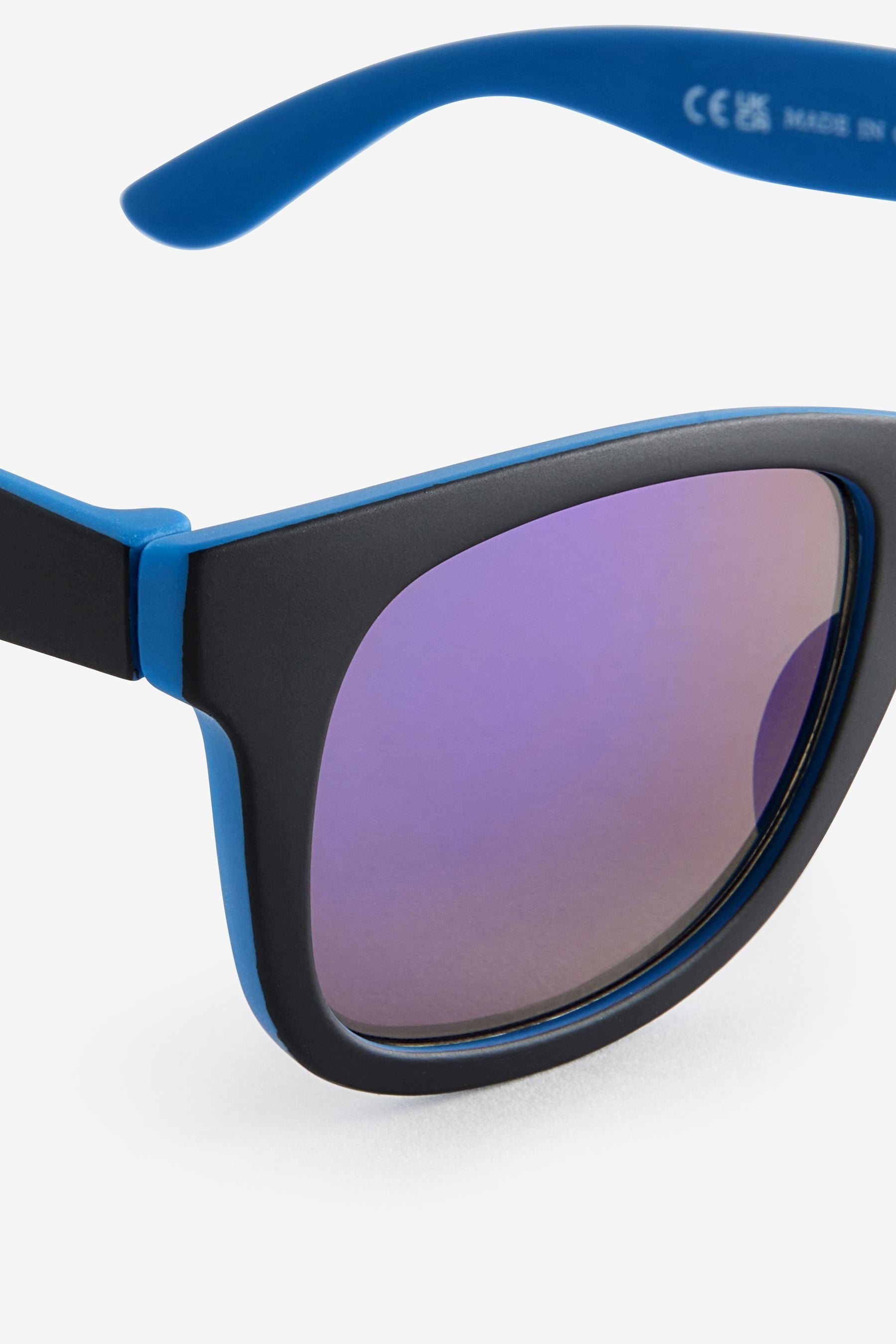 Cobalt Blue/Black Preppy Sunglasses