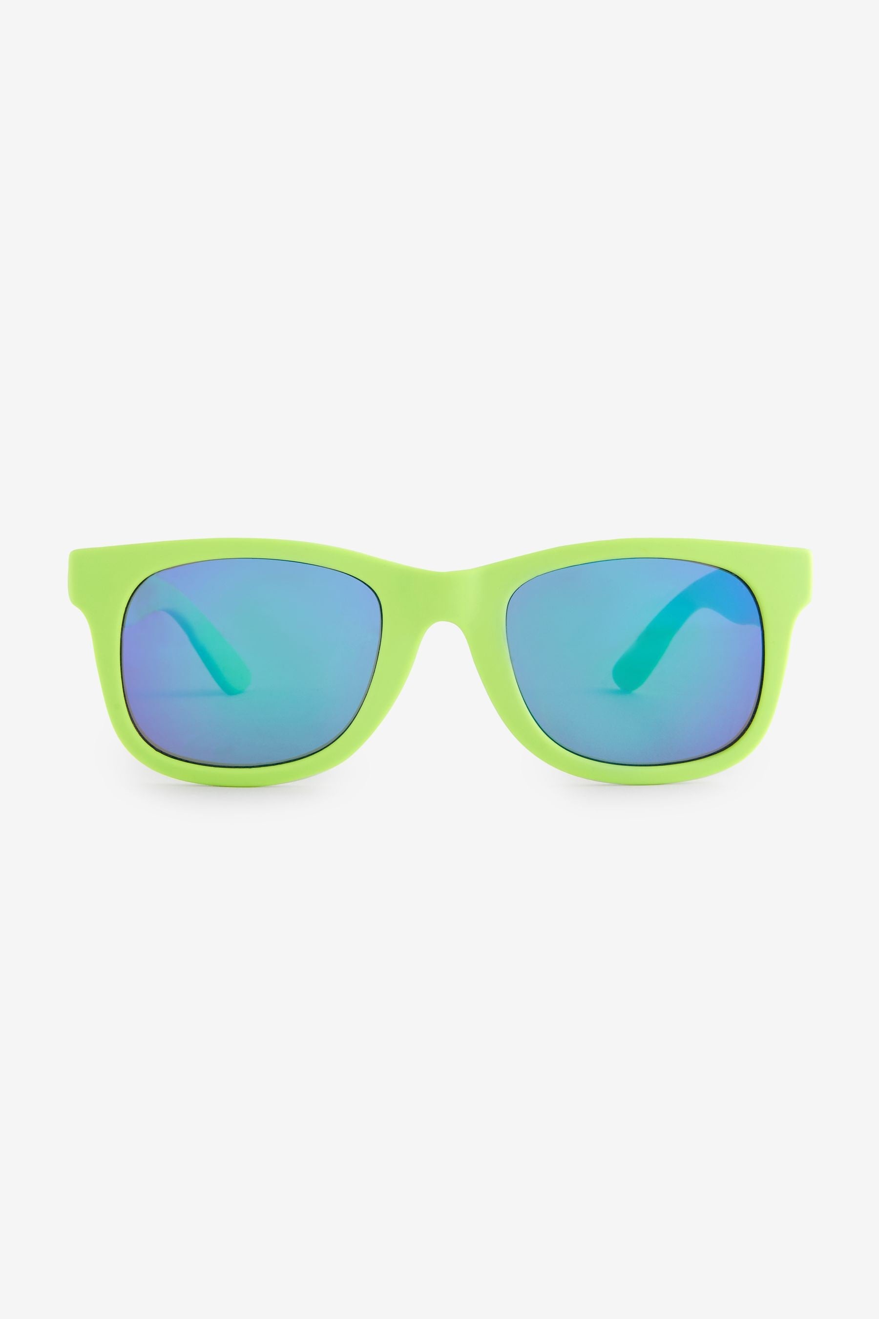 Lime Green Preppy Sunglasses