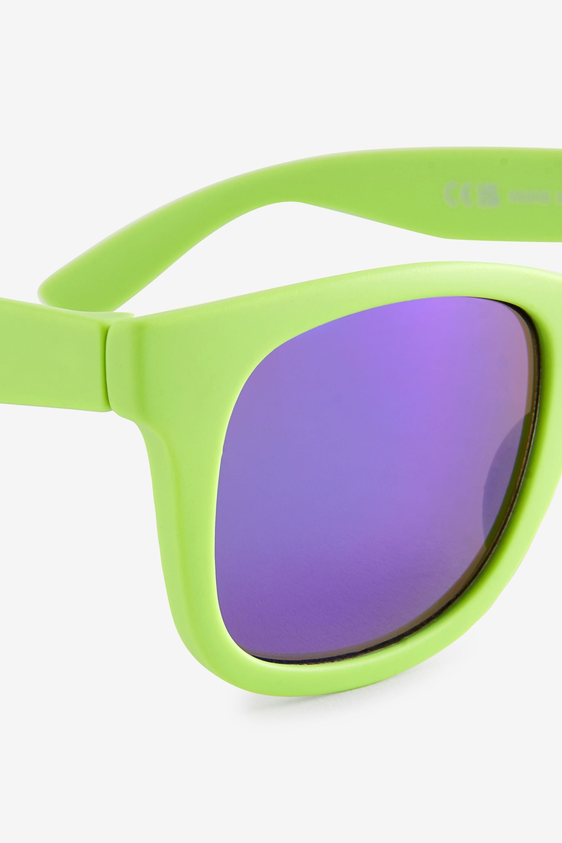 Lime Green Preppy Sunglasses