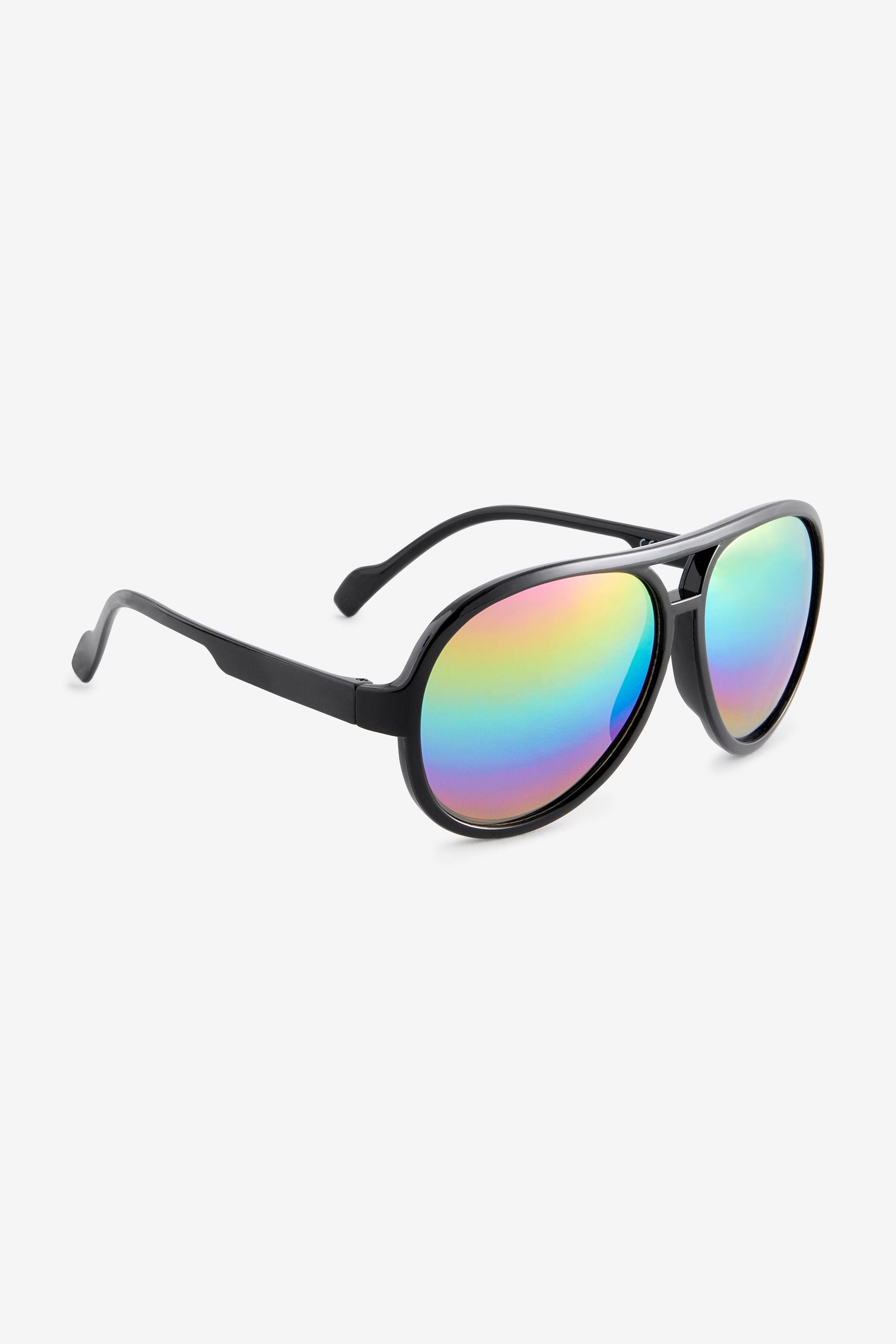 Black/Rainbow Style Sunglasses