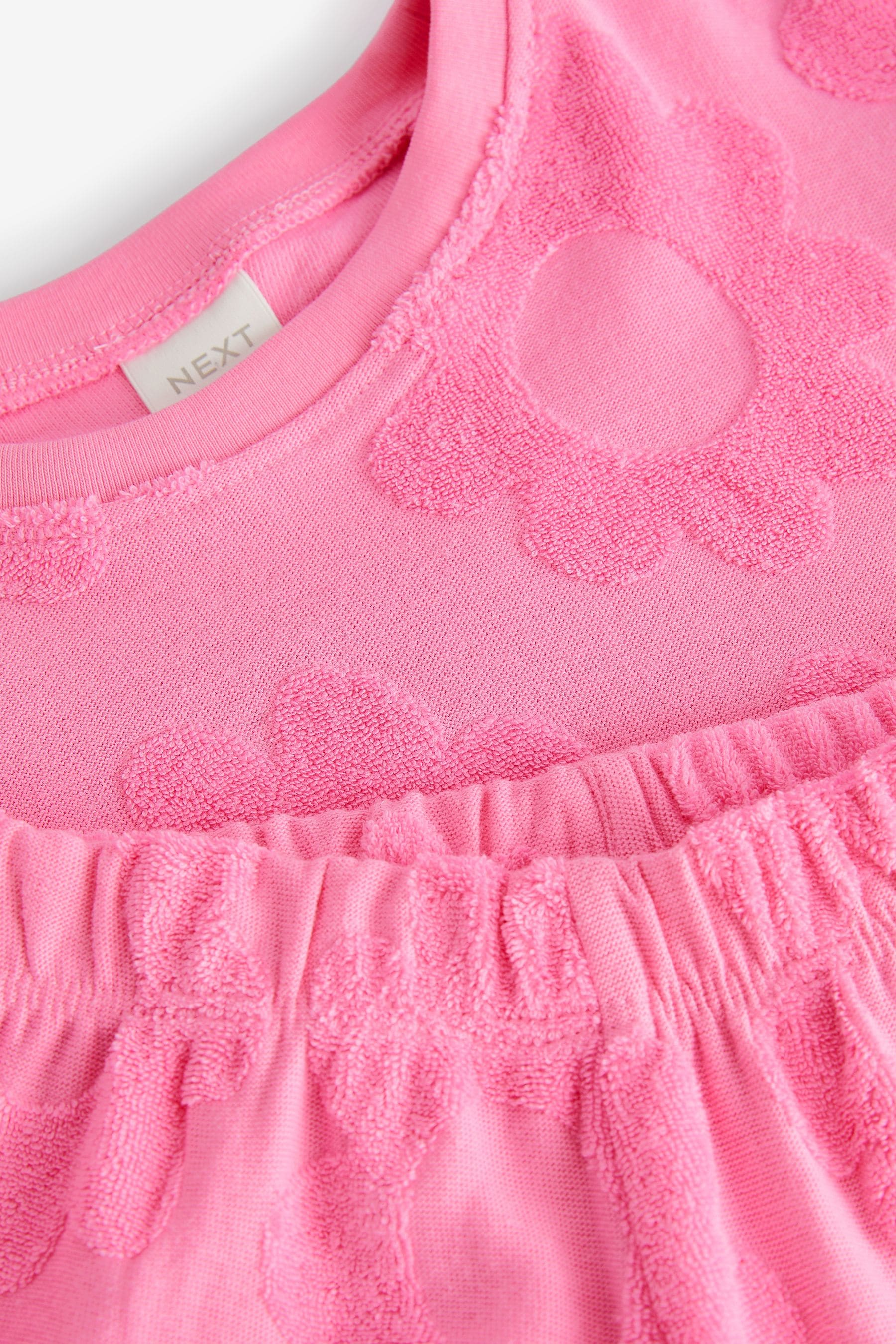 Bright Pink Rainbow Short Sleeve T-Shirt and Shorts Set (3mths-7yrs)