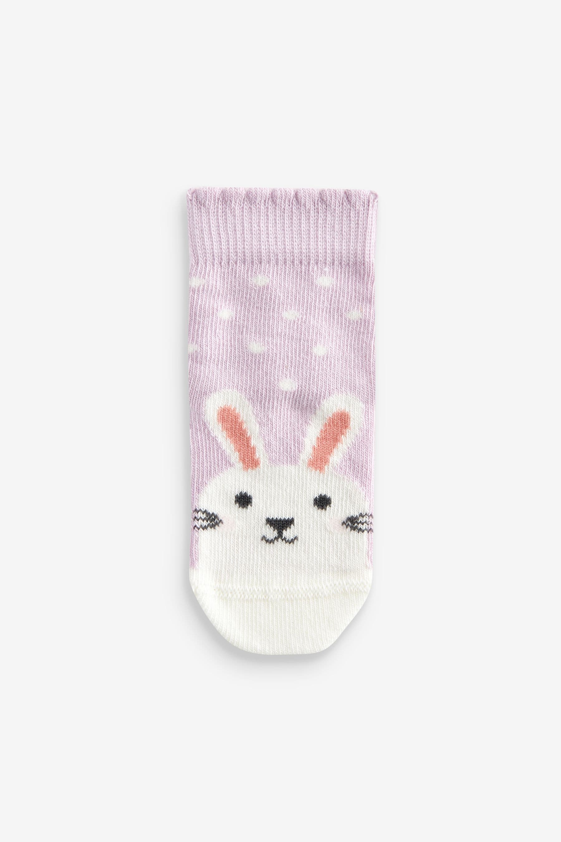 Pastel Character Baby Socks 5 Pack (0mths-2yrs)