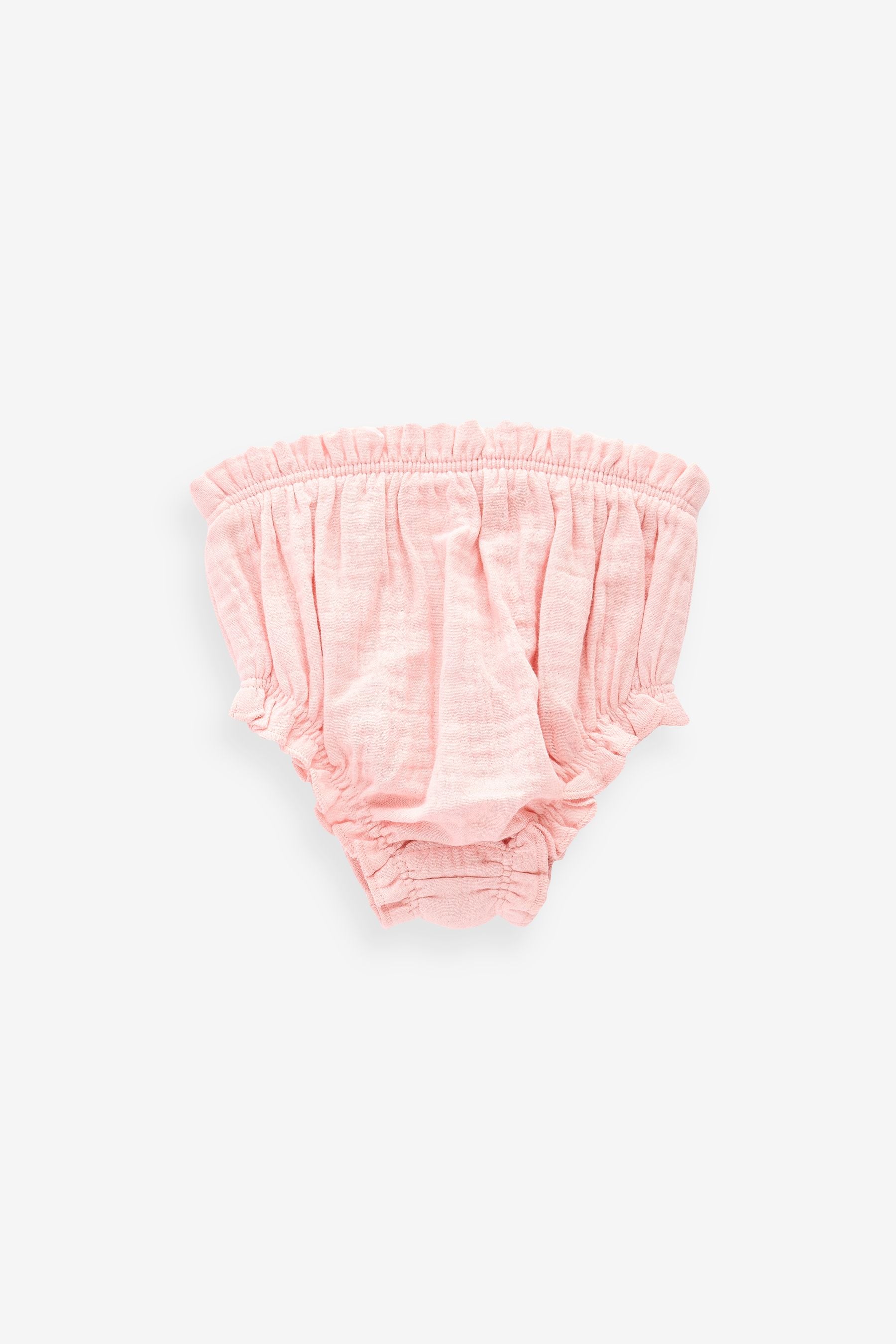 Pink Baby Knickers 3 Pack (0mths-2yrs)