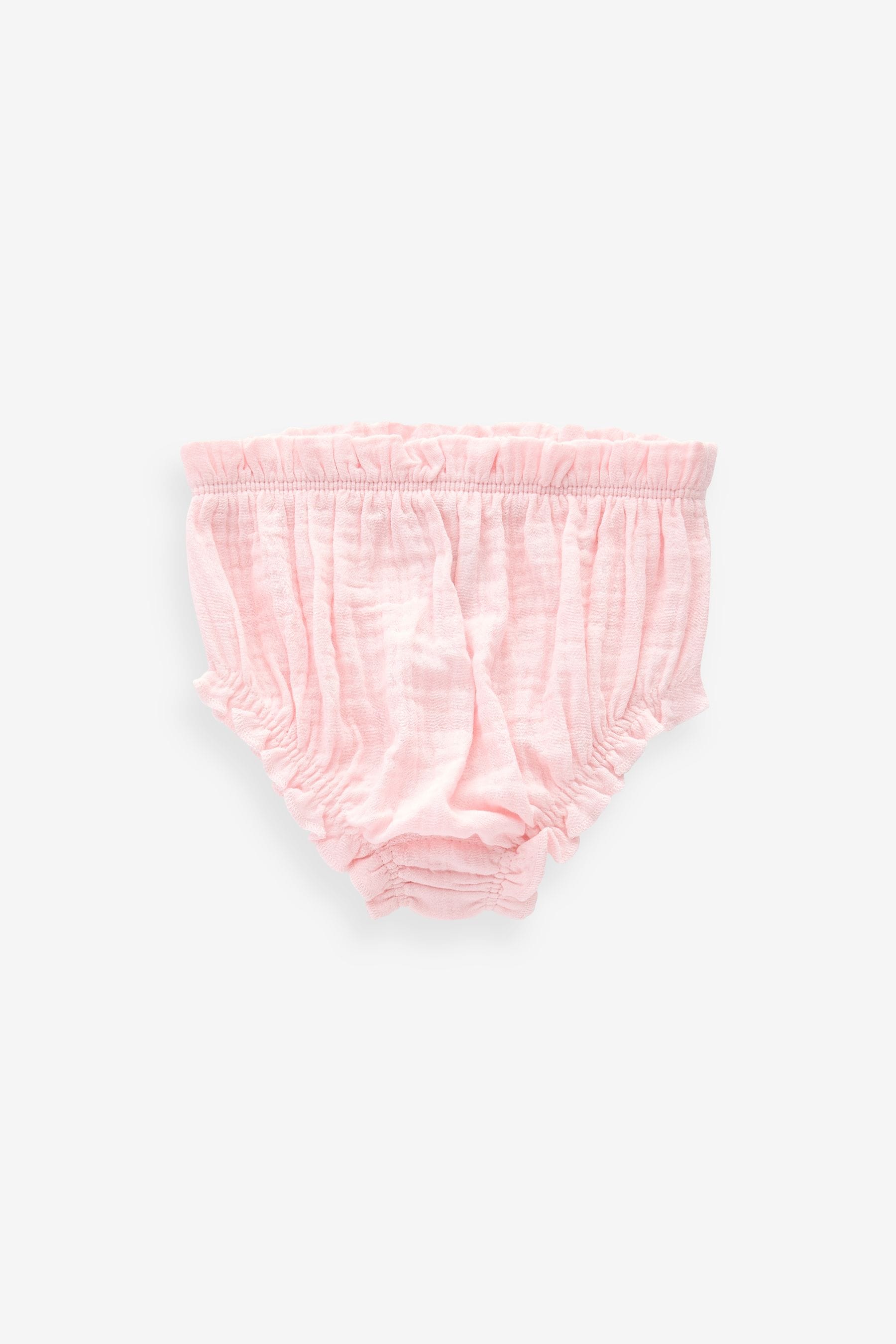 Pink Baby Knickers 3 Pack (0mths-2yrs)