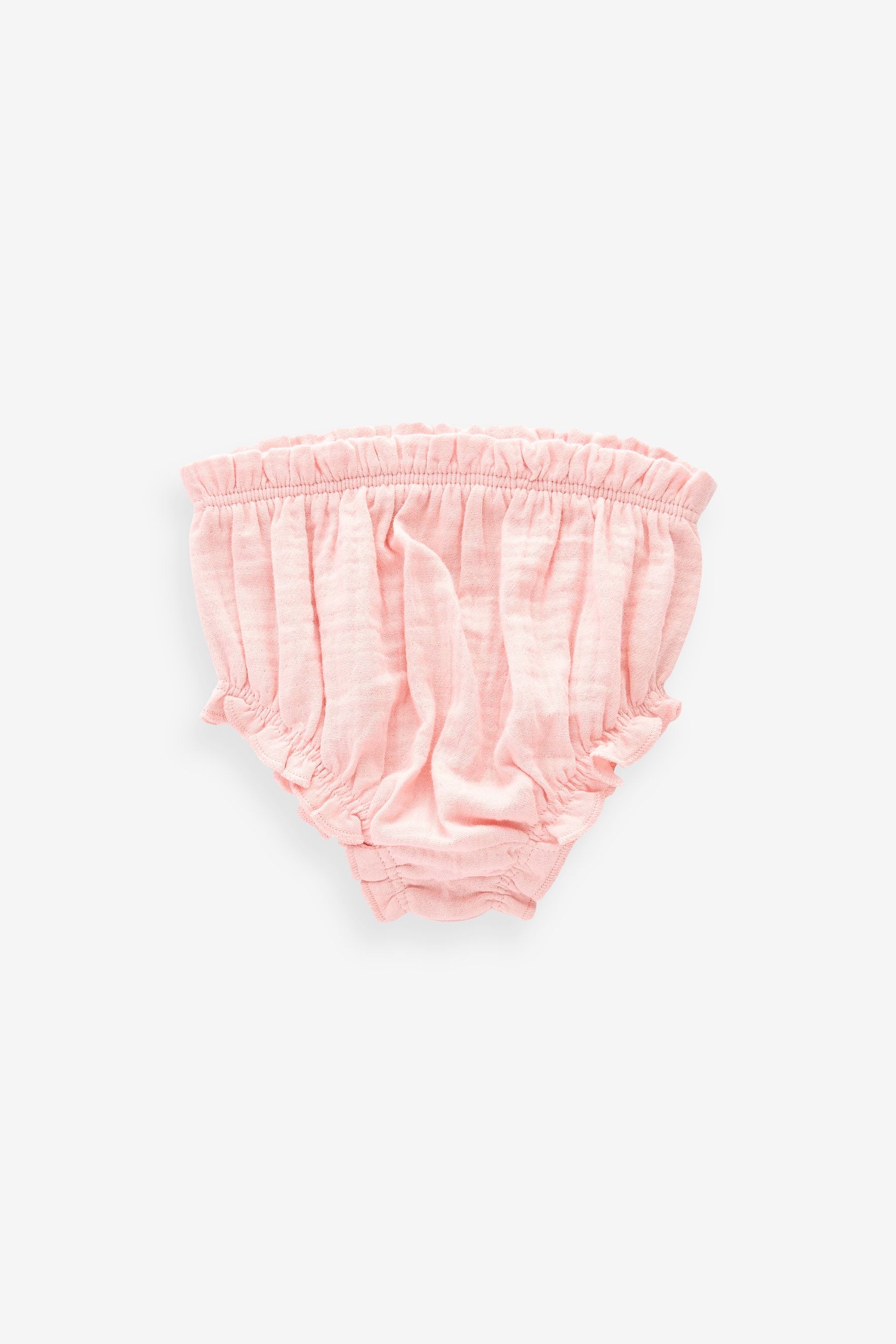 Pink Baby Knickers 3 Pack (0mths-2yrs)