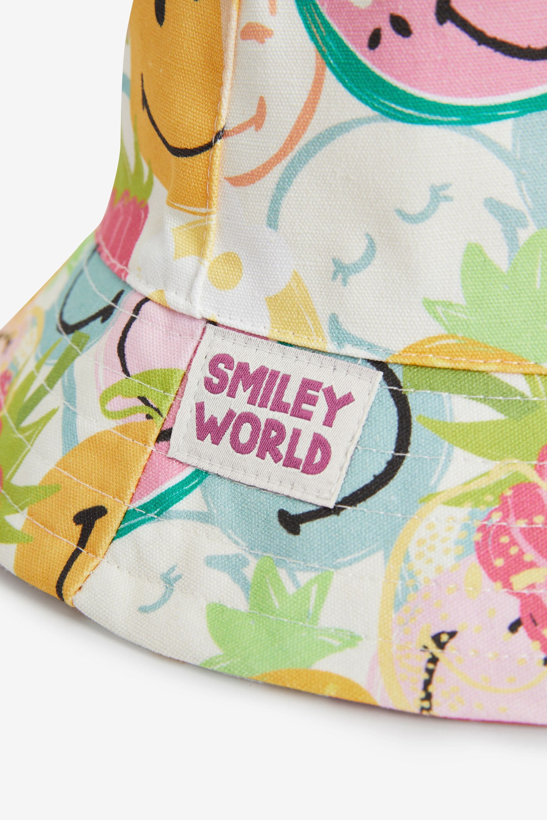 Multi Bright Smiley Bucket Hat (3mths-16yrs)