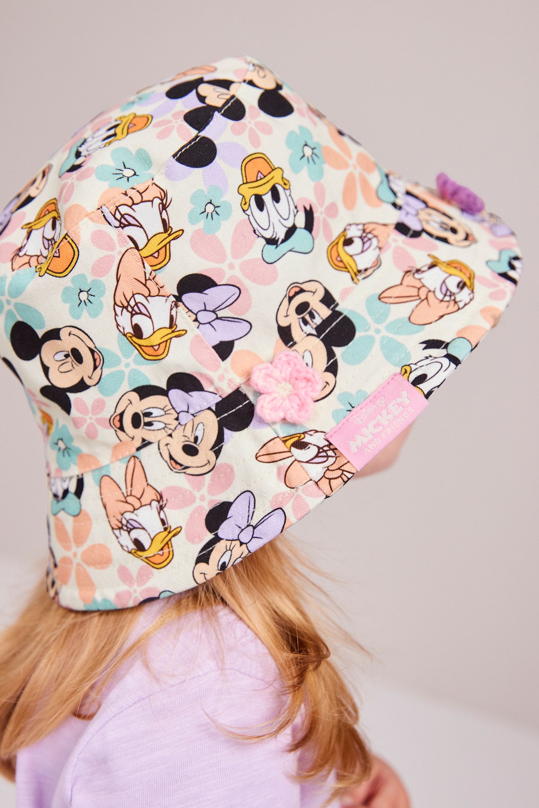 Multi Minnie Mouse Bucket Hat (3mths-16yrs)