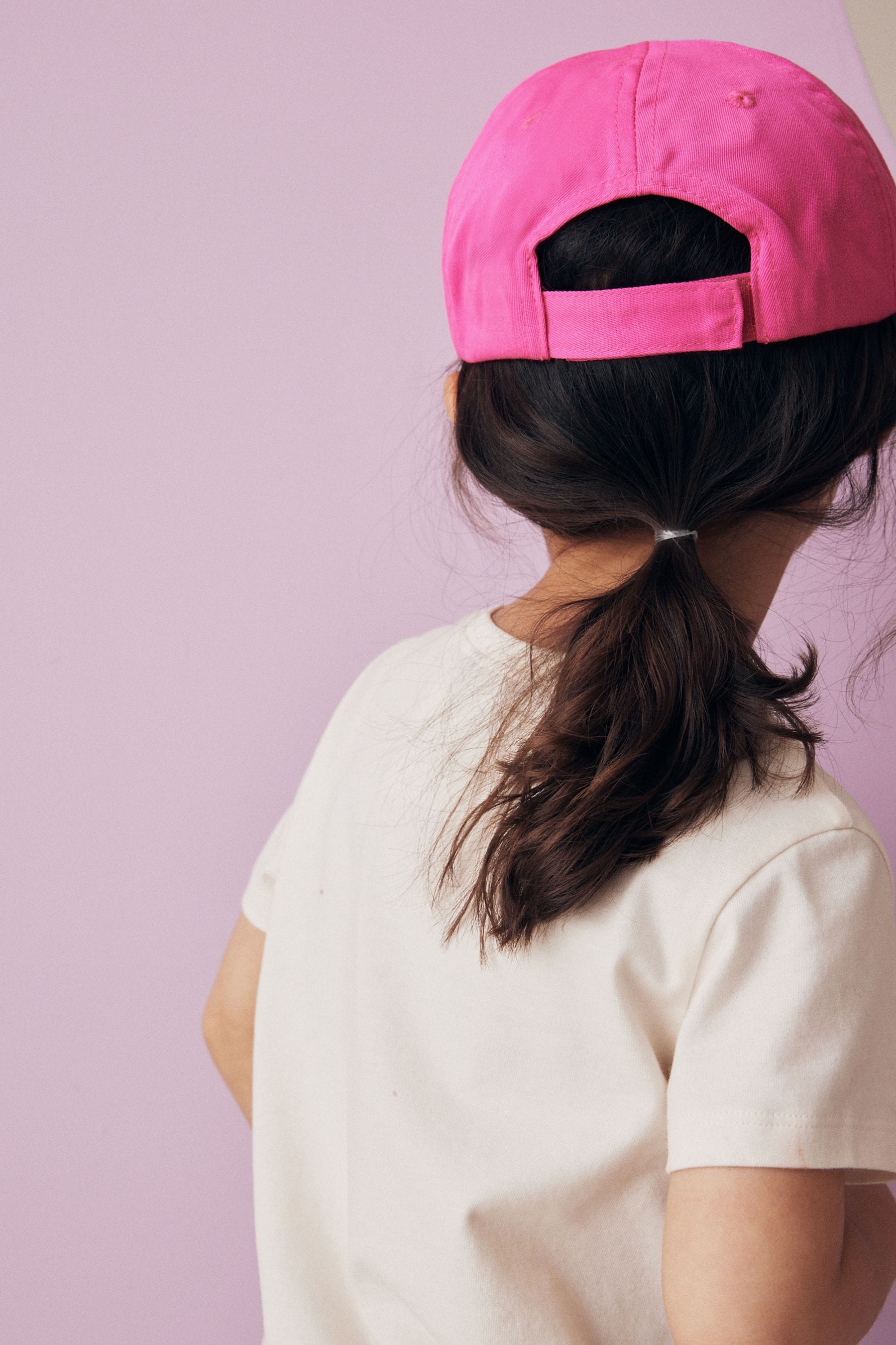 Bright Pink Baseball Cap (1-16yrs)