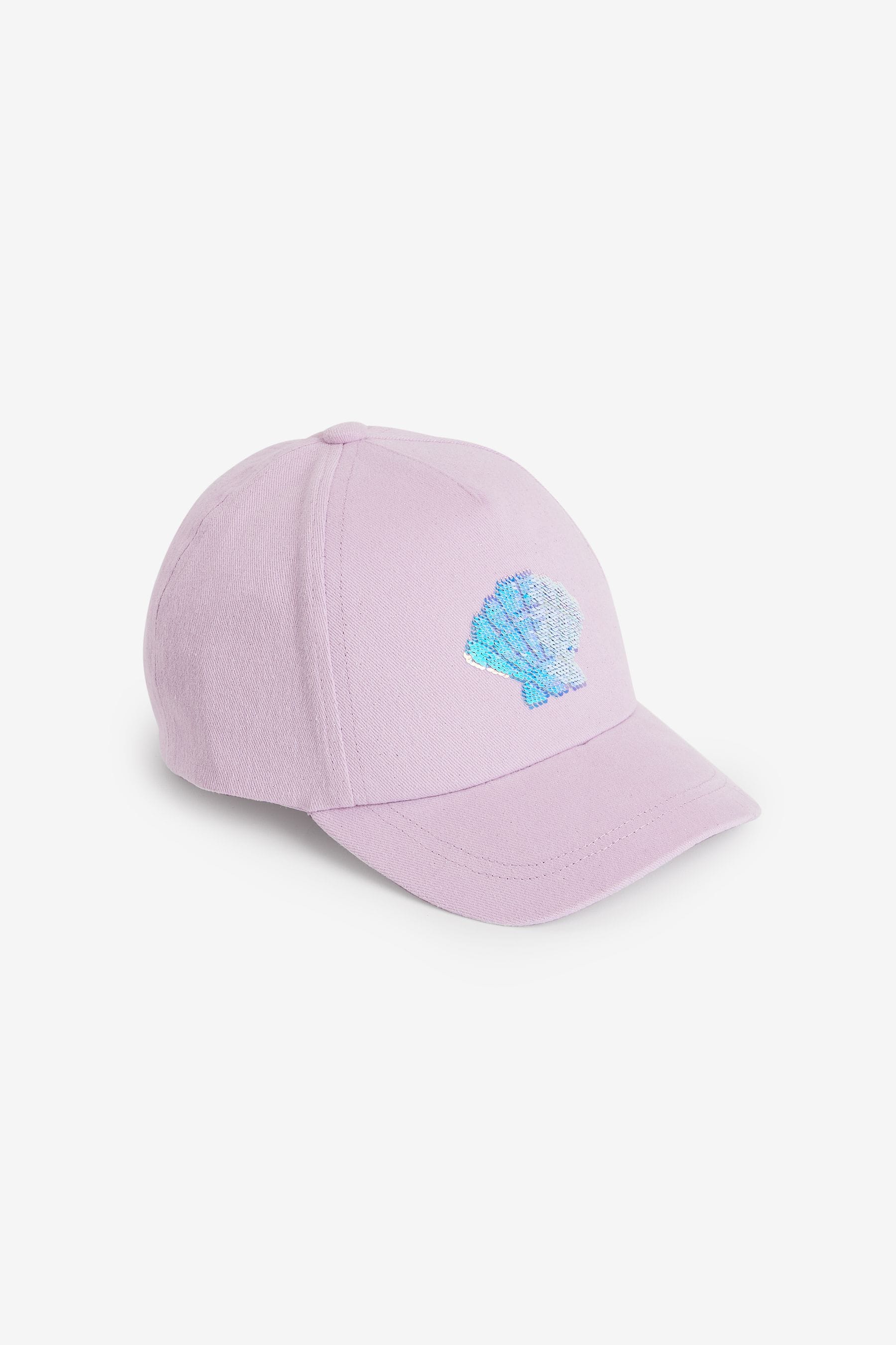 Pink Shell Sequin Cap (1-13yrs)