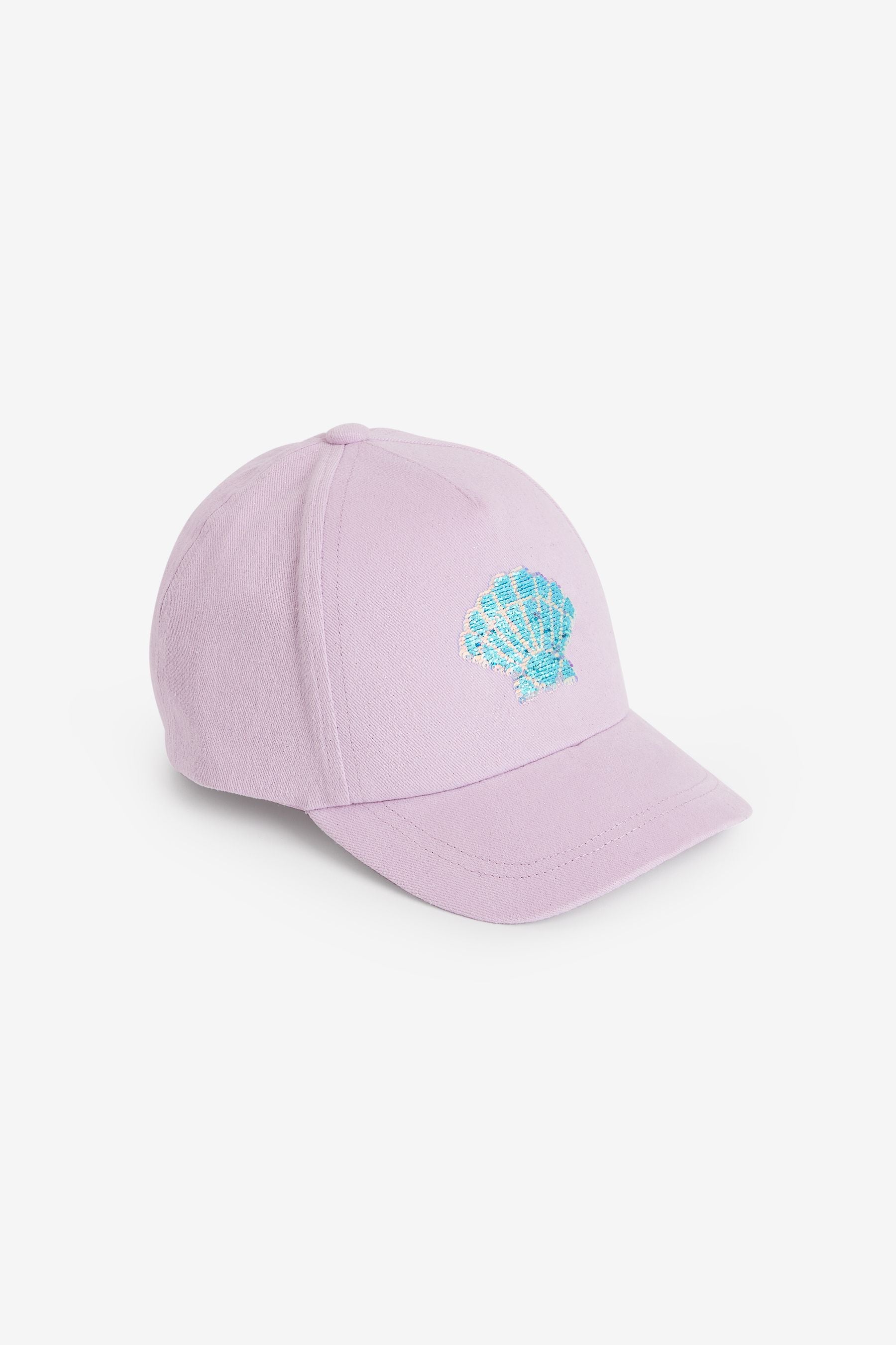 Pink Shell Sequin Cap (1-13yrs)