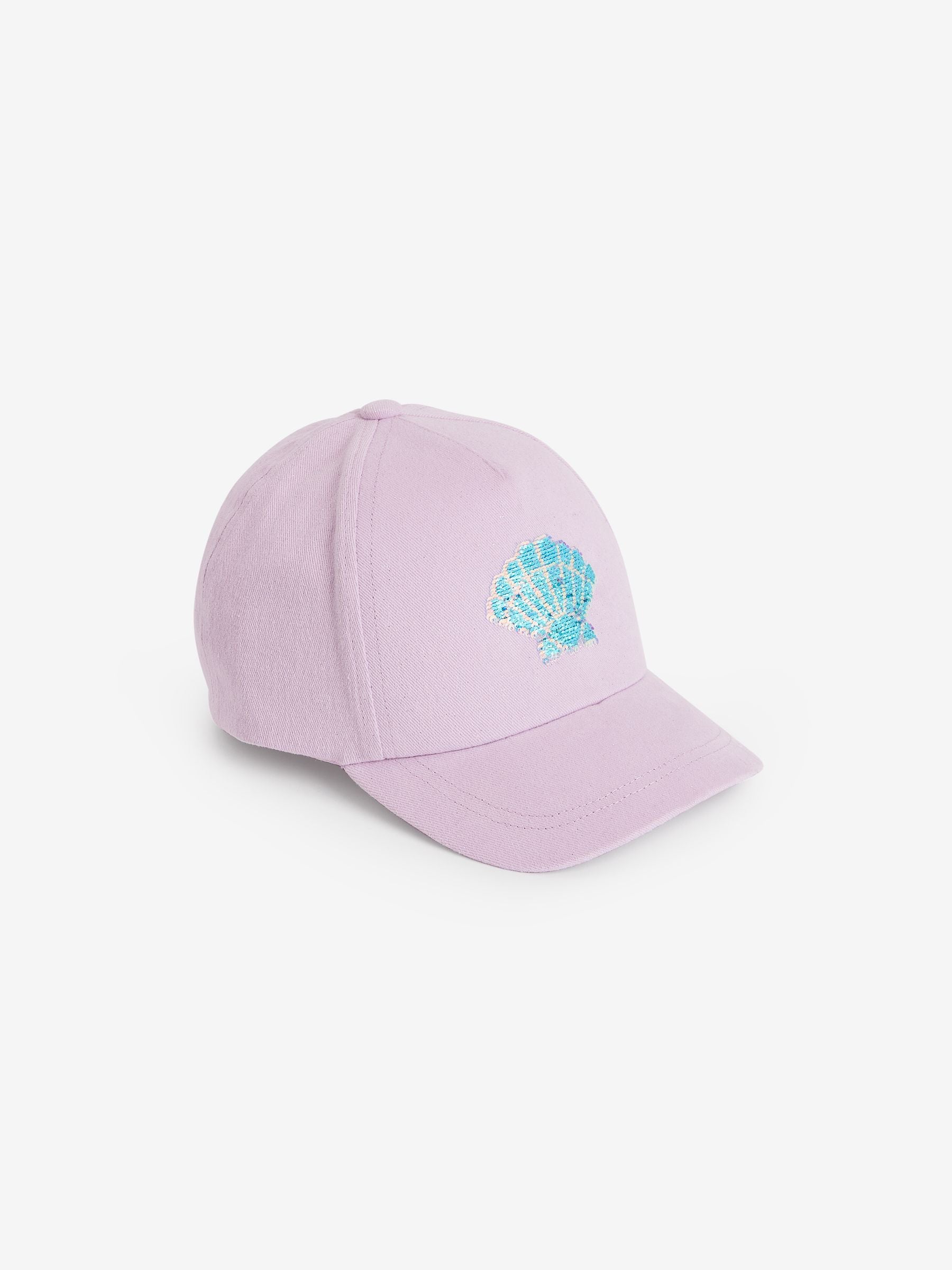 Pink Shell Sequin Cap (1-13yrs)