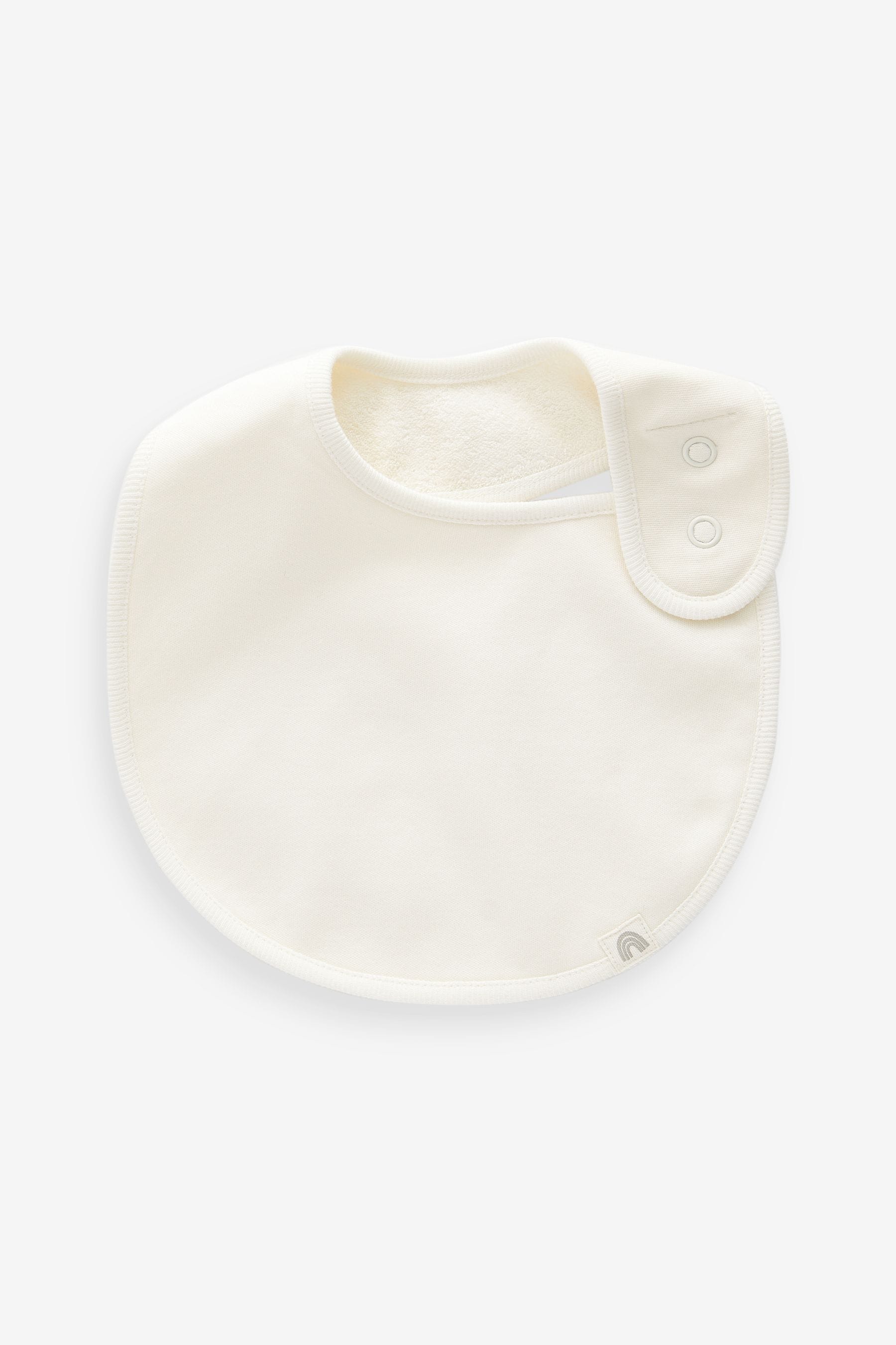 Cream Baby Regular 100% Cotton Bibs 3 Pack