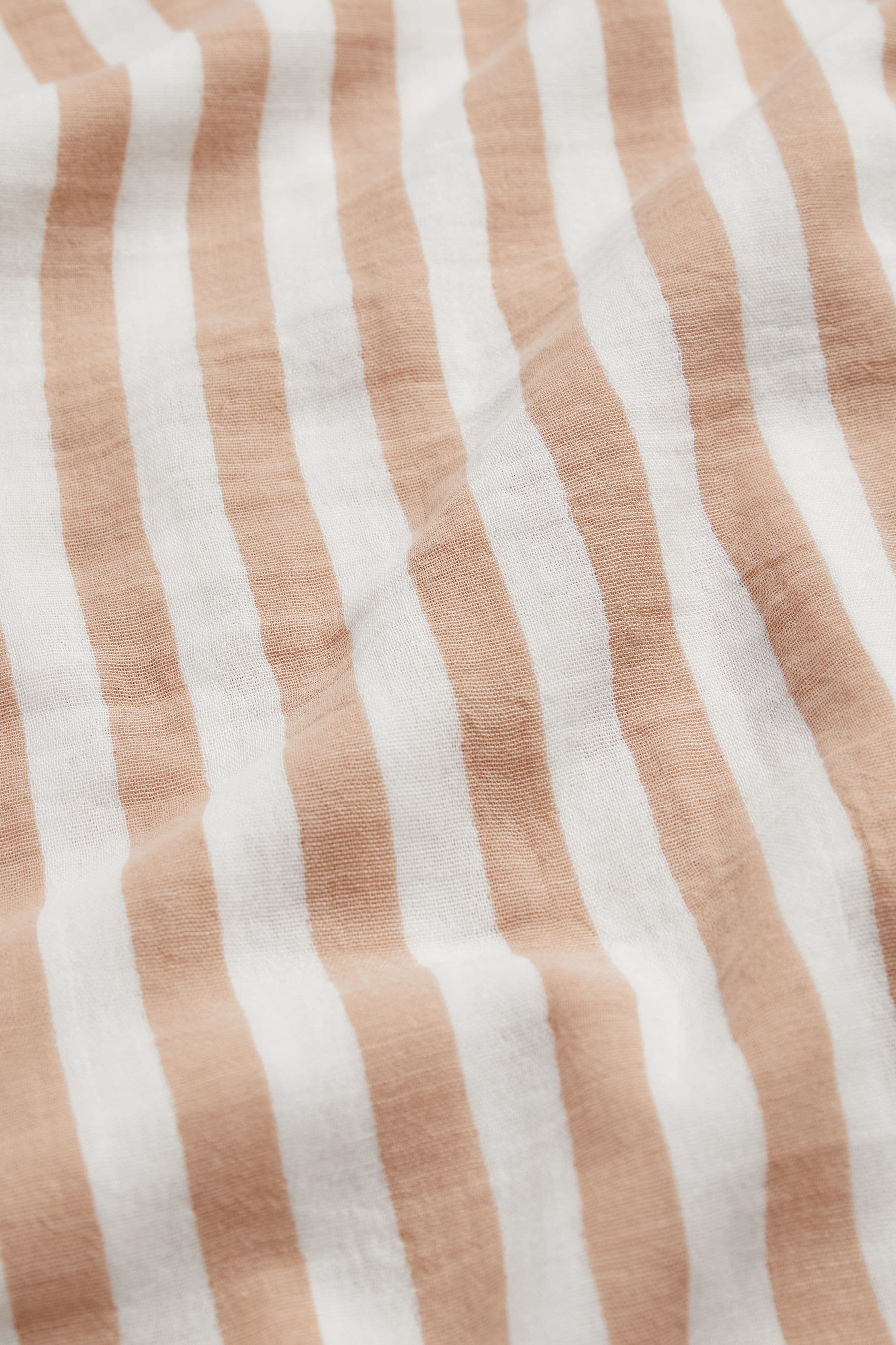 Neutral stripe Extra Large Multipurpose Baby Muslin