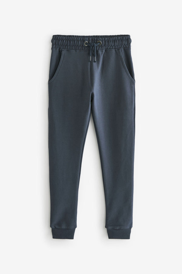 Navy Blue Longer Length Skinny Fit Joggers (3-16yrs)