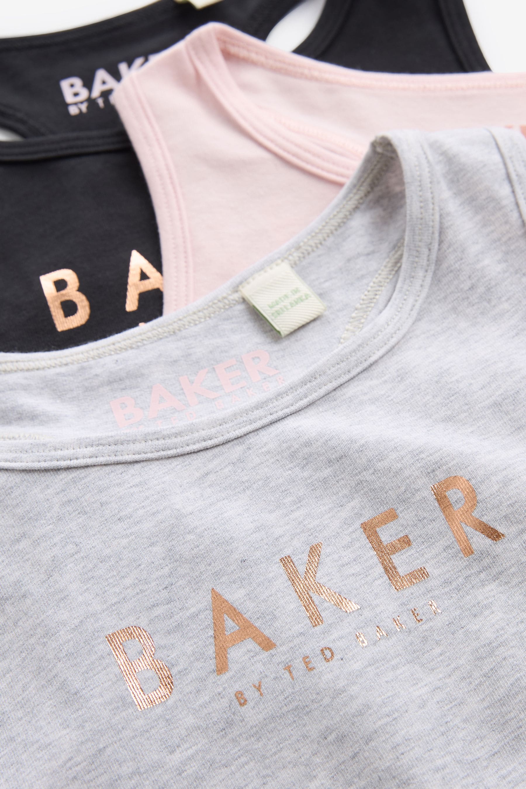 Baker by Ted Baker Crop Top 3 Pack