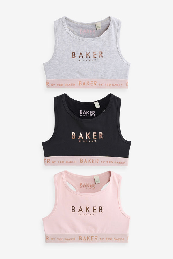 Baker by Ted Baker Crop Top 3 Pack