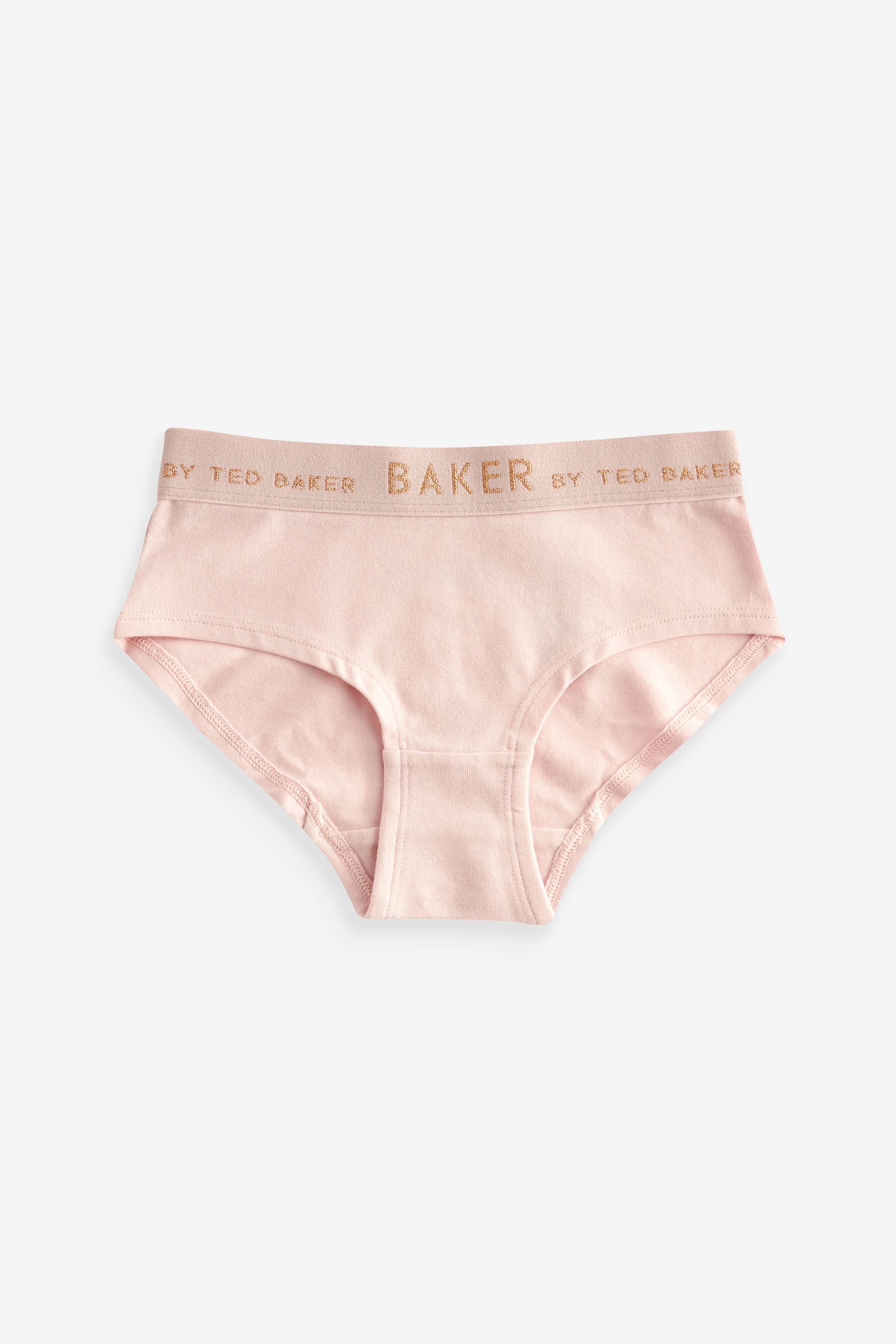 Pink/Lilac/White Baker by Ted Baker Briefs 3 Pack