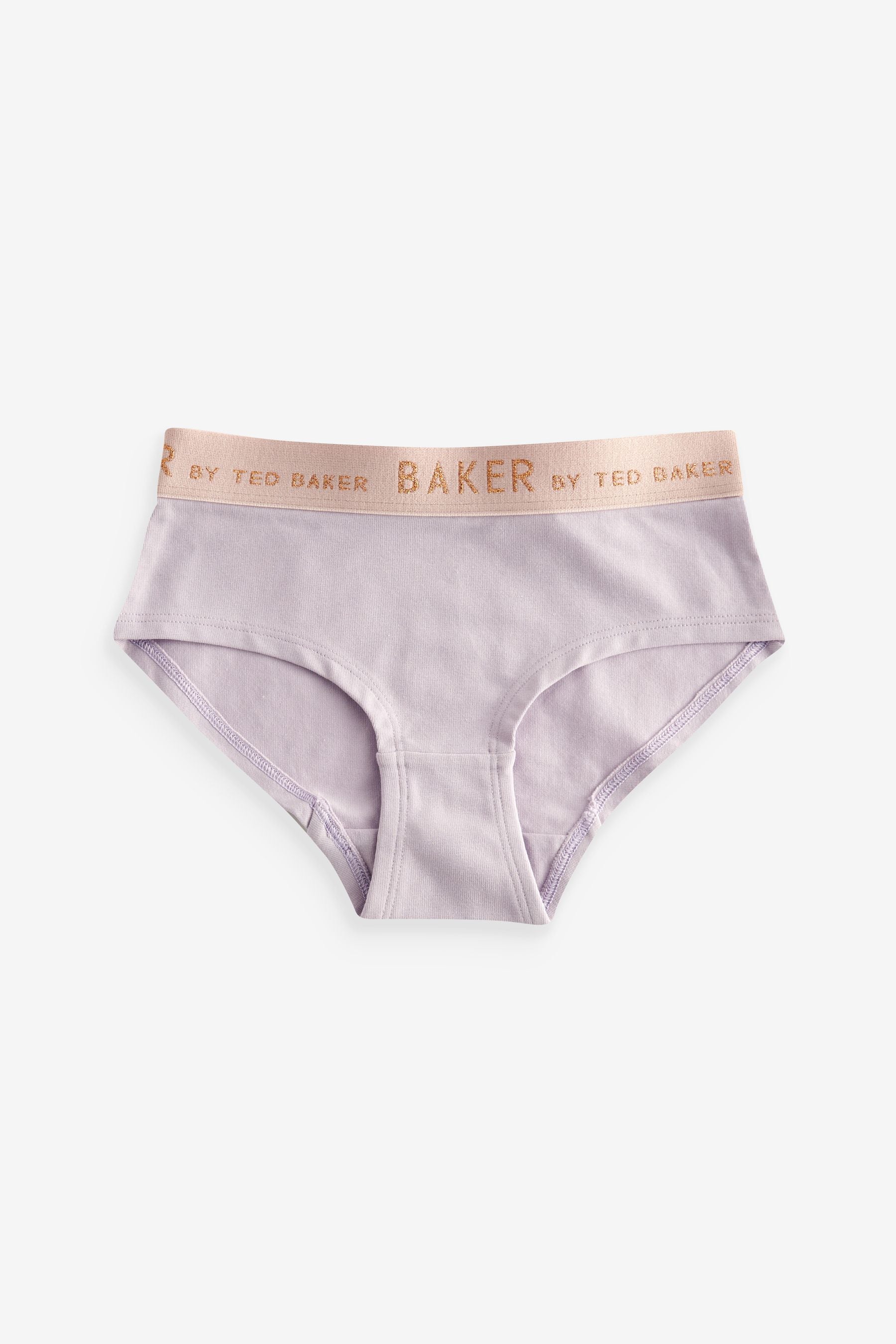 Pink/Lilac/White Baker by Ted Baker Briefs 3 Pack