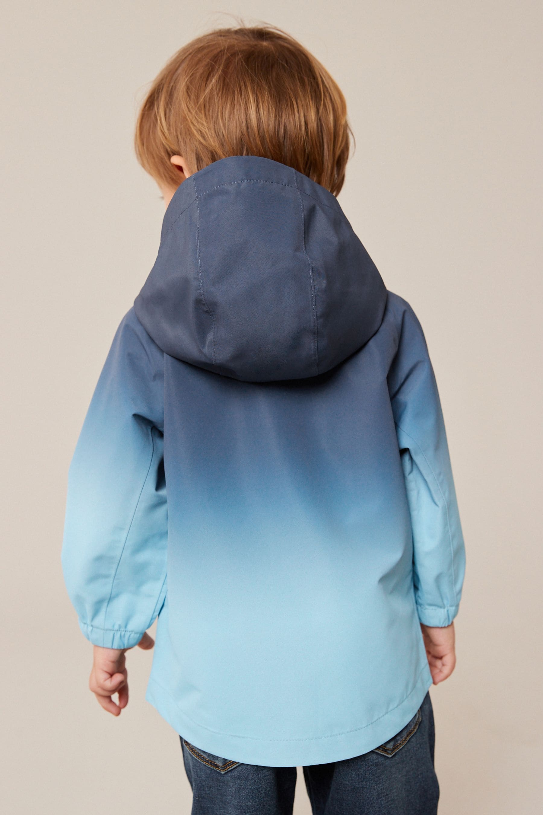 Light Blue Waterproof Jacket (3mths-7yrs)