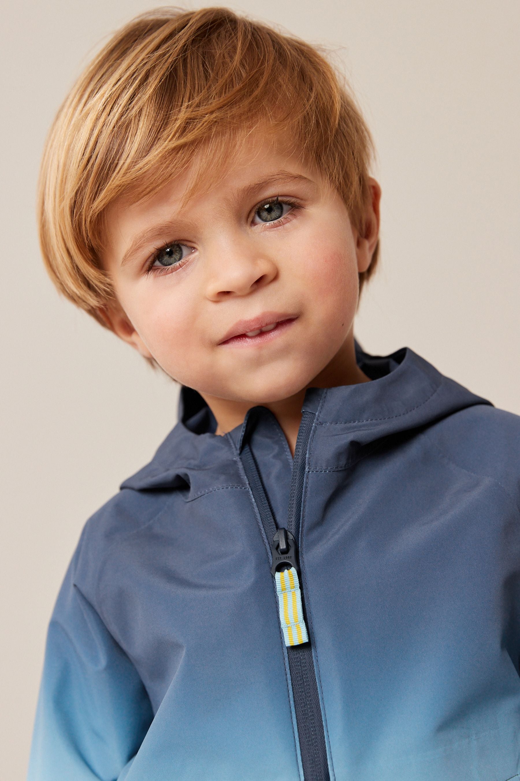 Light Blue Waterproof Jacket (3mths-7yrs)