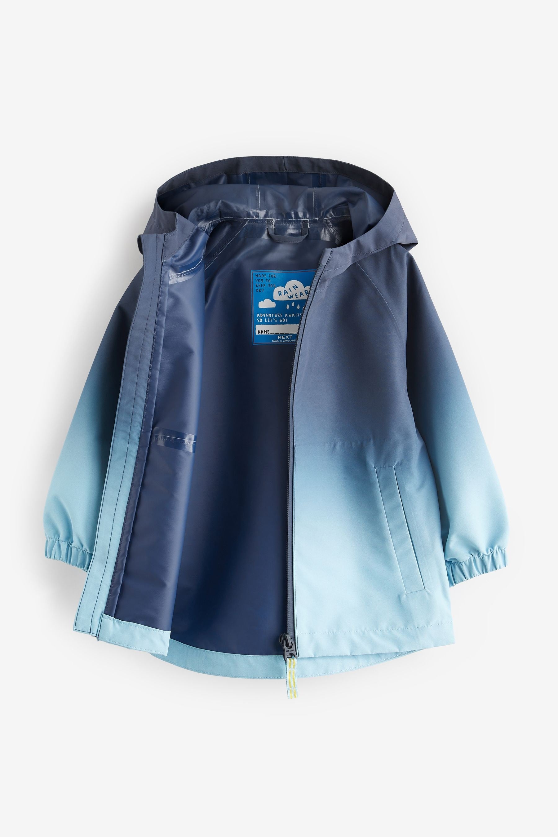 Light Blue Waterproof Jacket (3mths-7yrs)