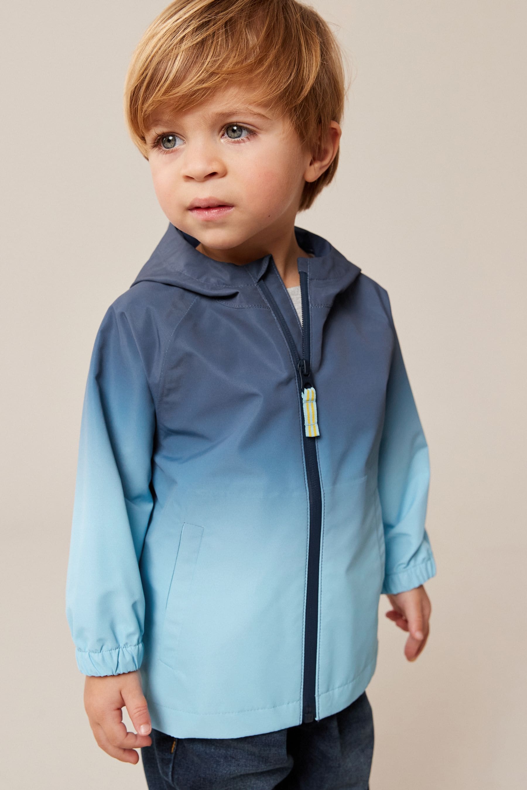 Light Blue Waterproof Jacket (3mths-7yrs)