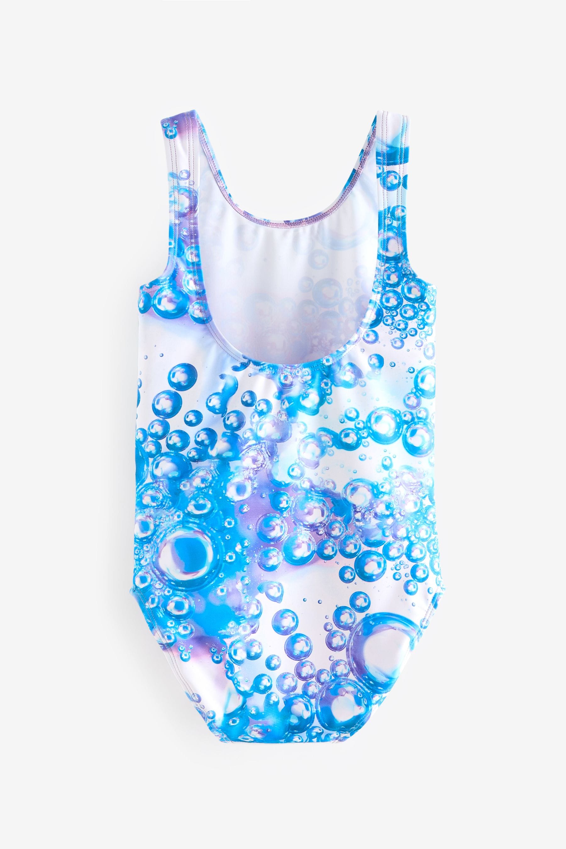 Blue Bubble Sports Swimsuit (3-16yrs)