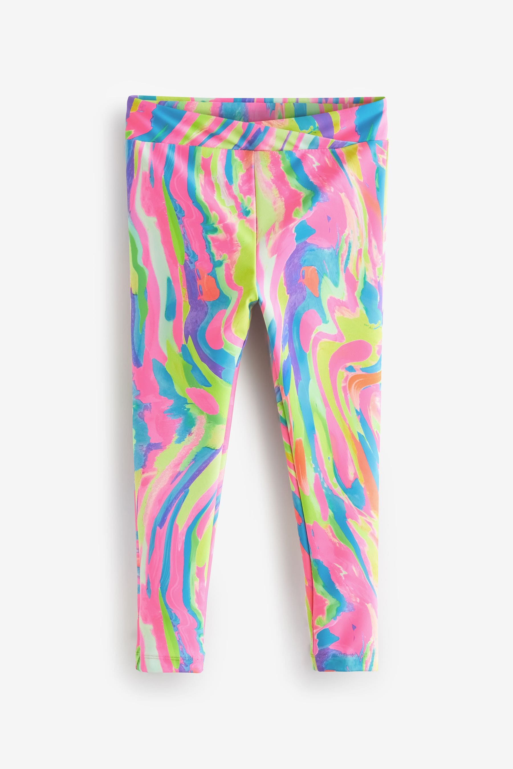 Rainbow Swirl Sunsafe Swim Leggings (3-16yrs)