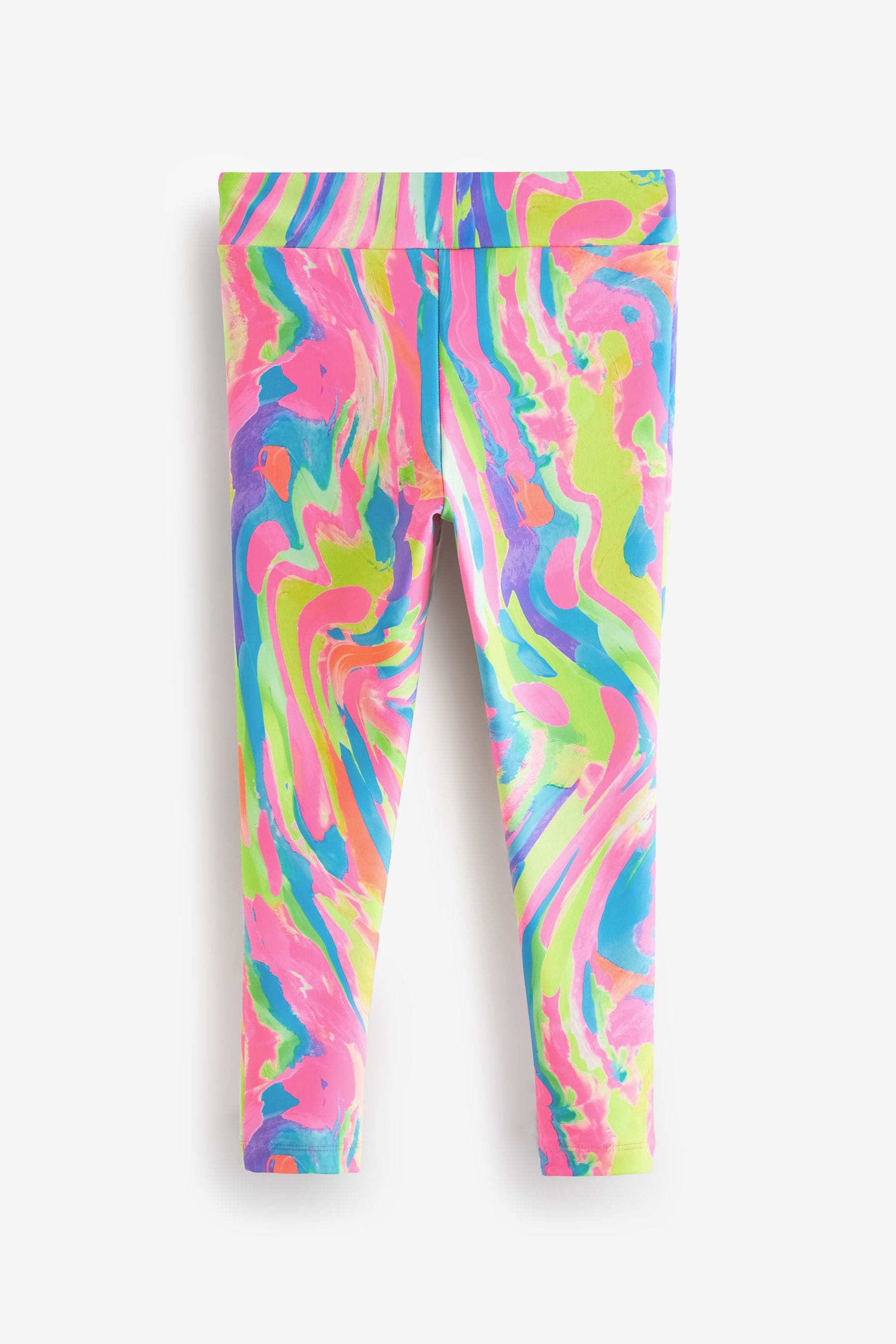 Rainbow Swirl Sunsafe Swim Leggings (3-16yrs)