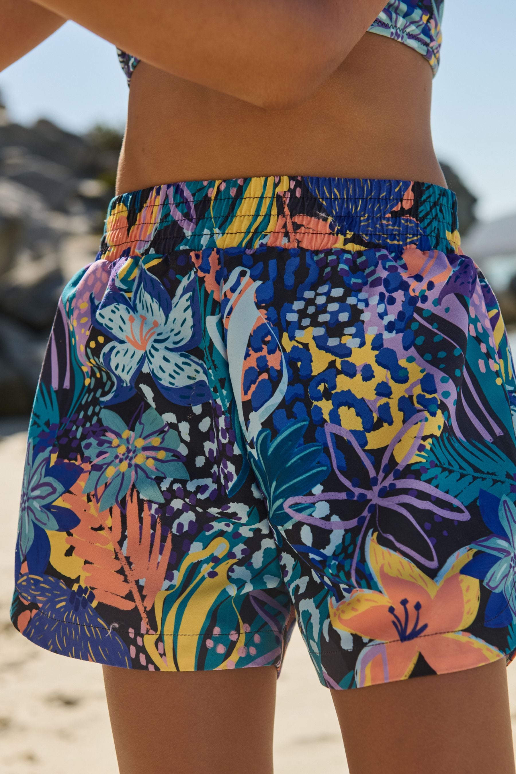 Tropical Beach Shorts (3-16yrs)