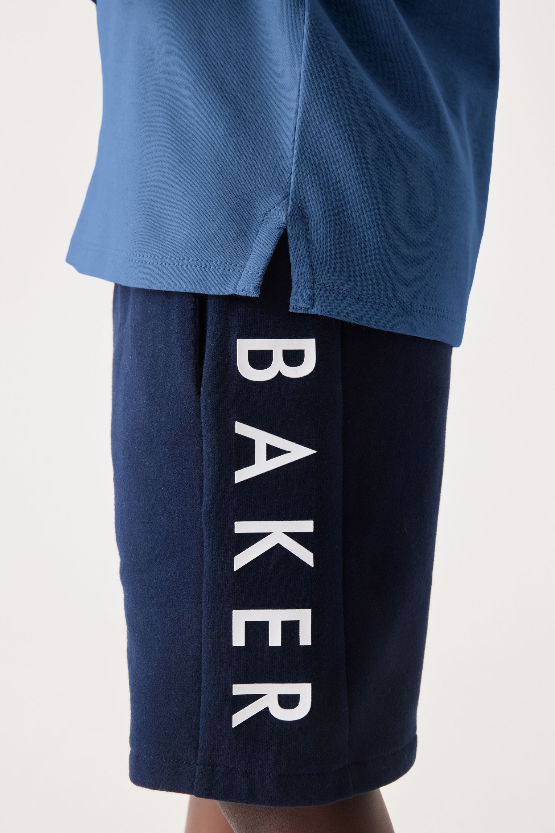 Baker by Ted Baker 100% Cotton Zip T-Shirt