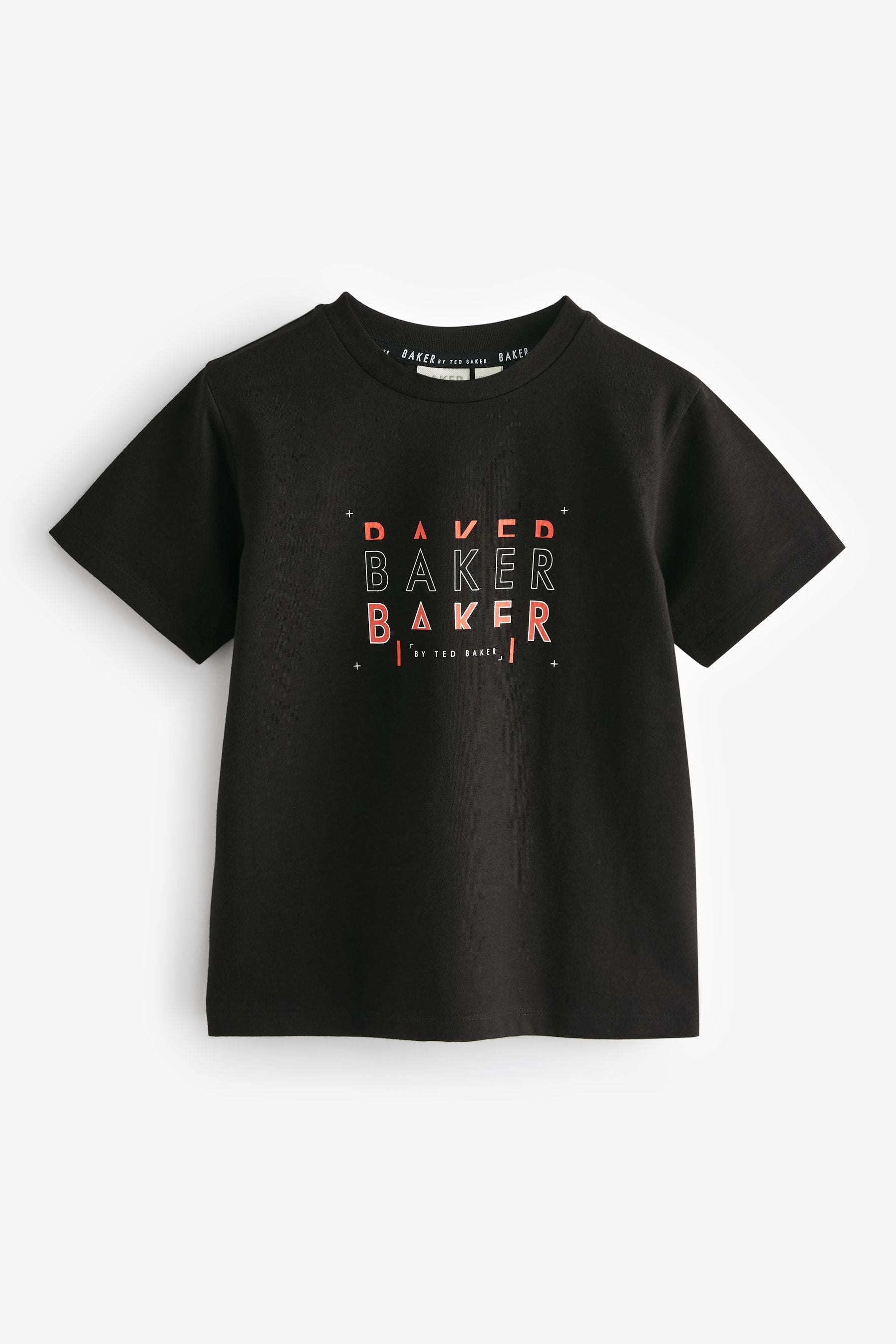 Baker by Ted Baker 100% Cotton Graphic T-Shirts 3 Pack