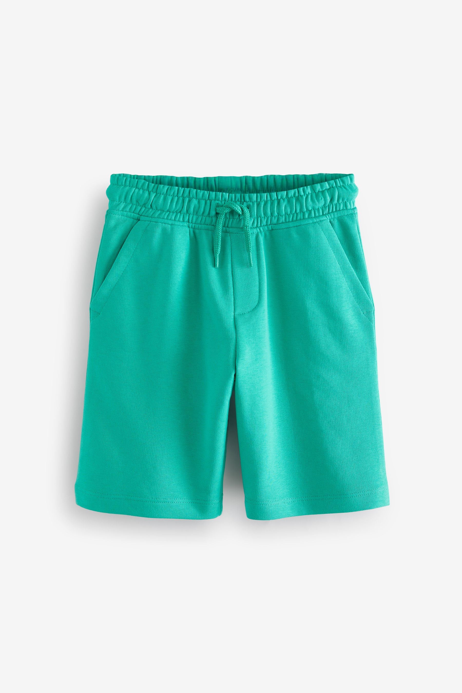 Green 1 Pack Basic Jersey Shorts (3-16yrs)