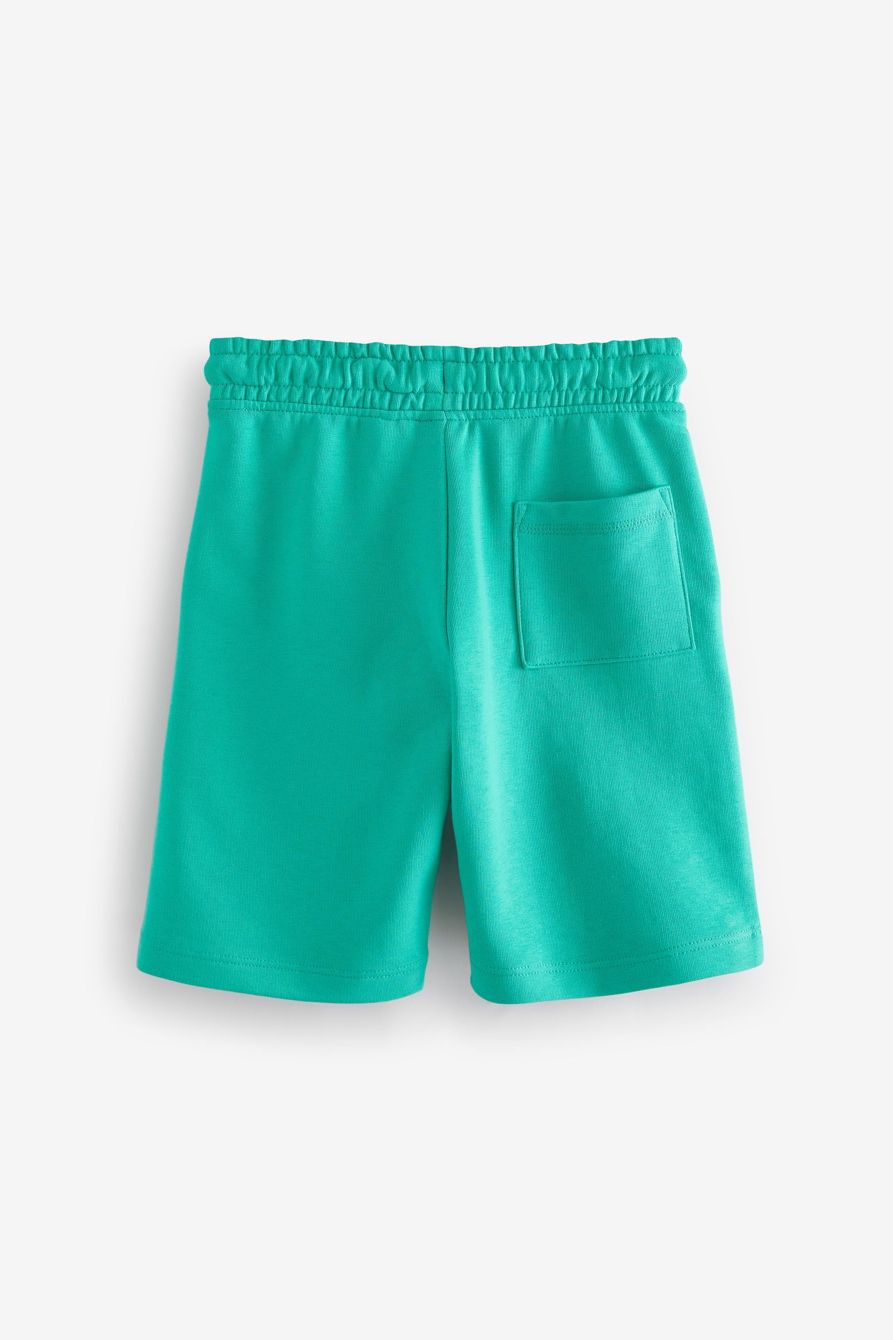 Green Basic Jersey Shorts (3-16yrs)