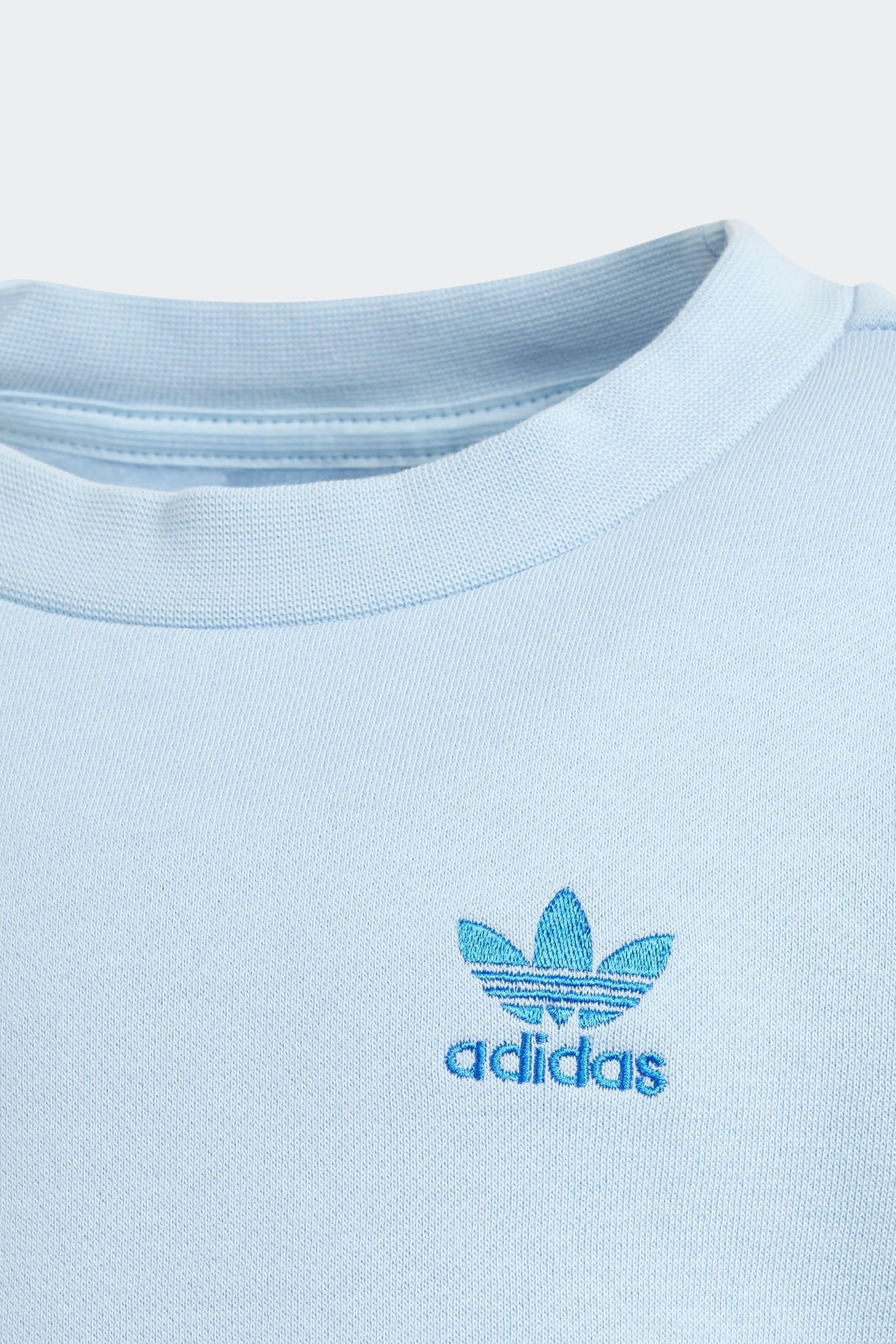 Light Blue adidas Originals Adicolor Crew Set