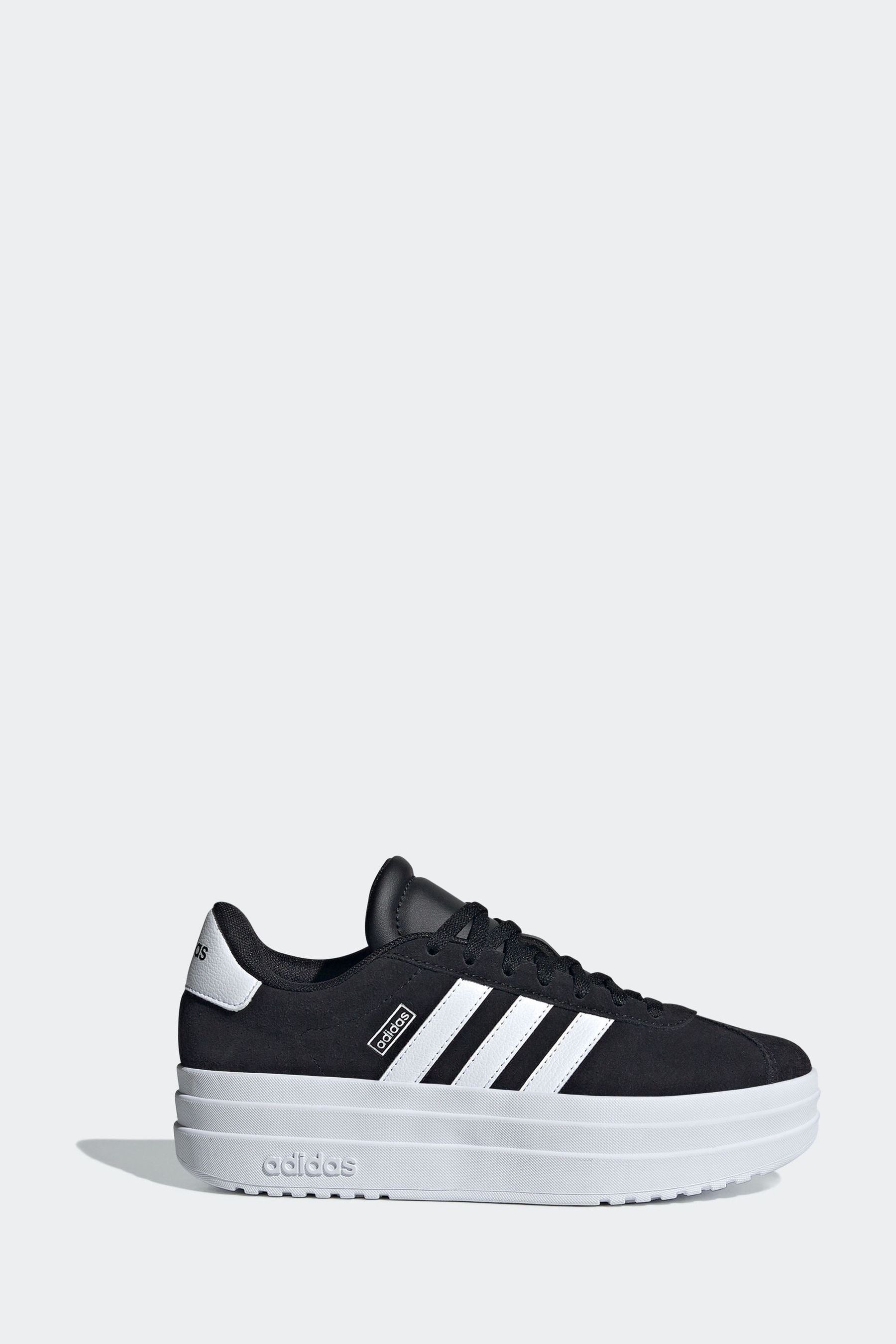 adidas Black/White Junior VL Court Bold Trainers