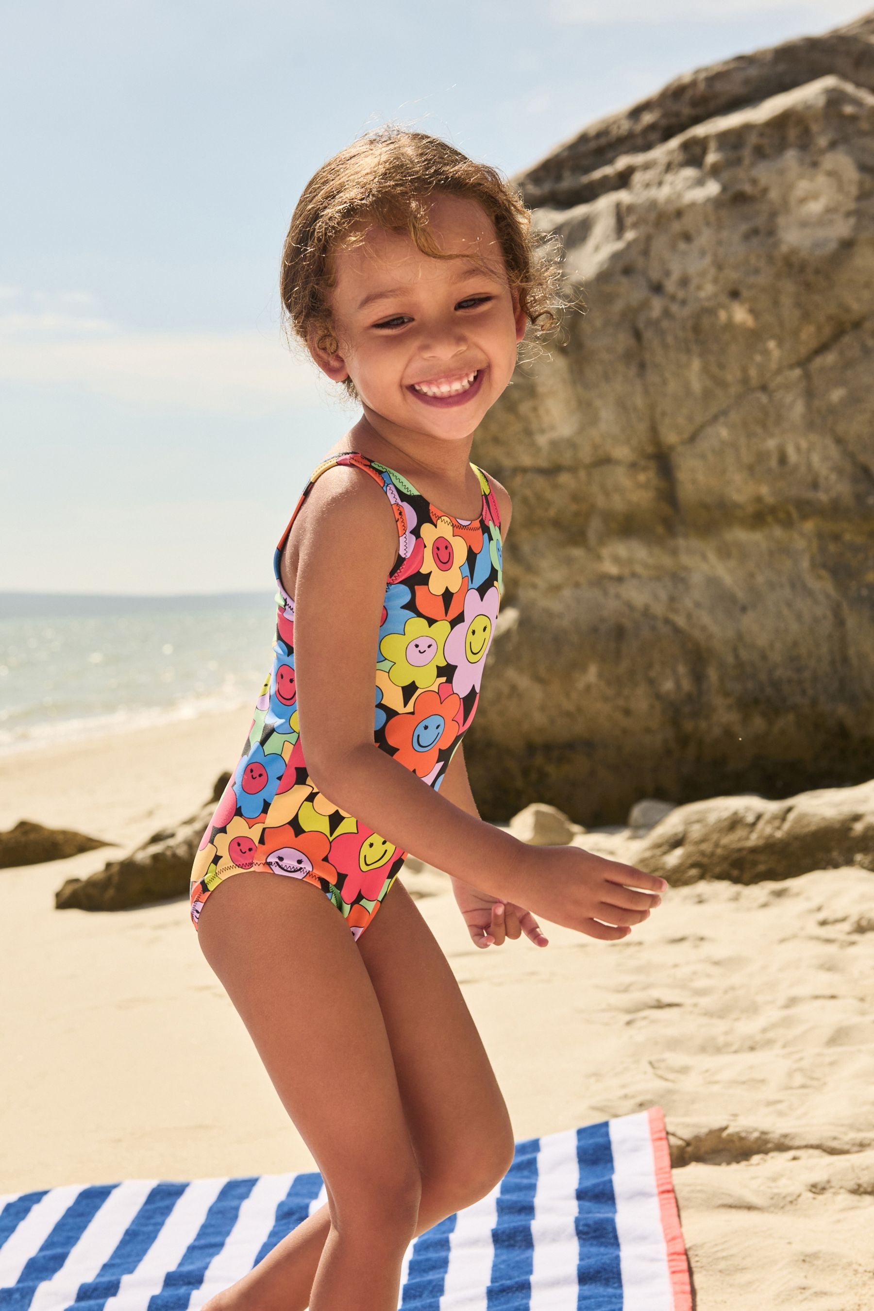 Multi Flower Swimsuit (3mths-7yrs)