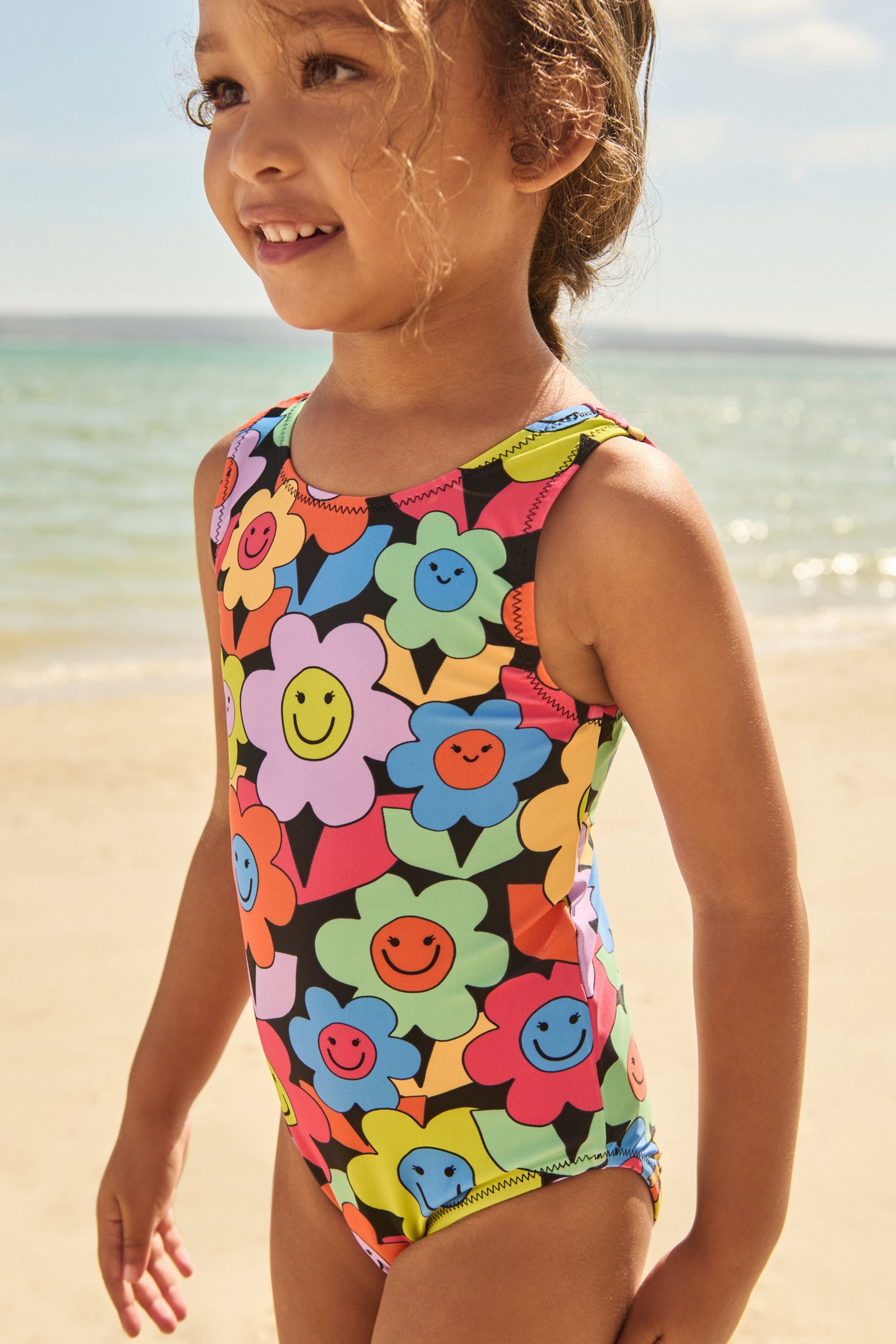 Multi Flower Swimsuit (3mths-7yrs)