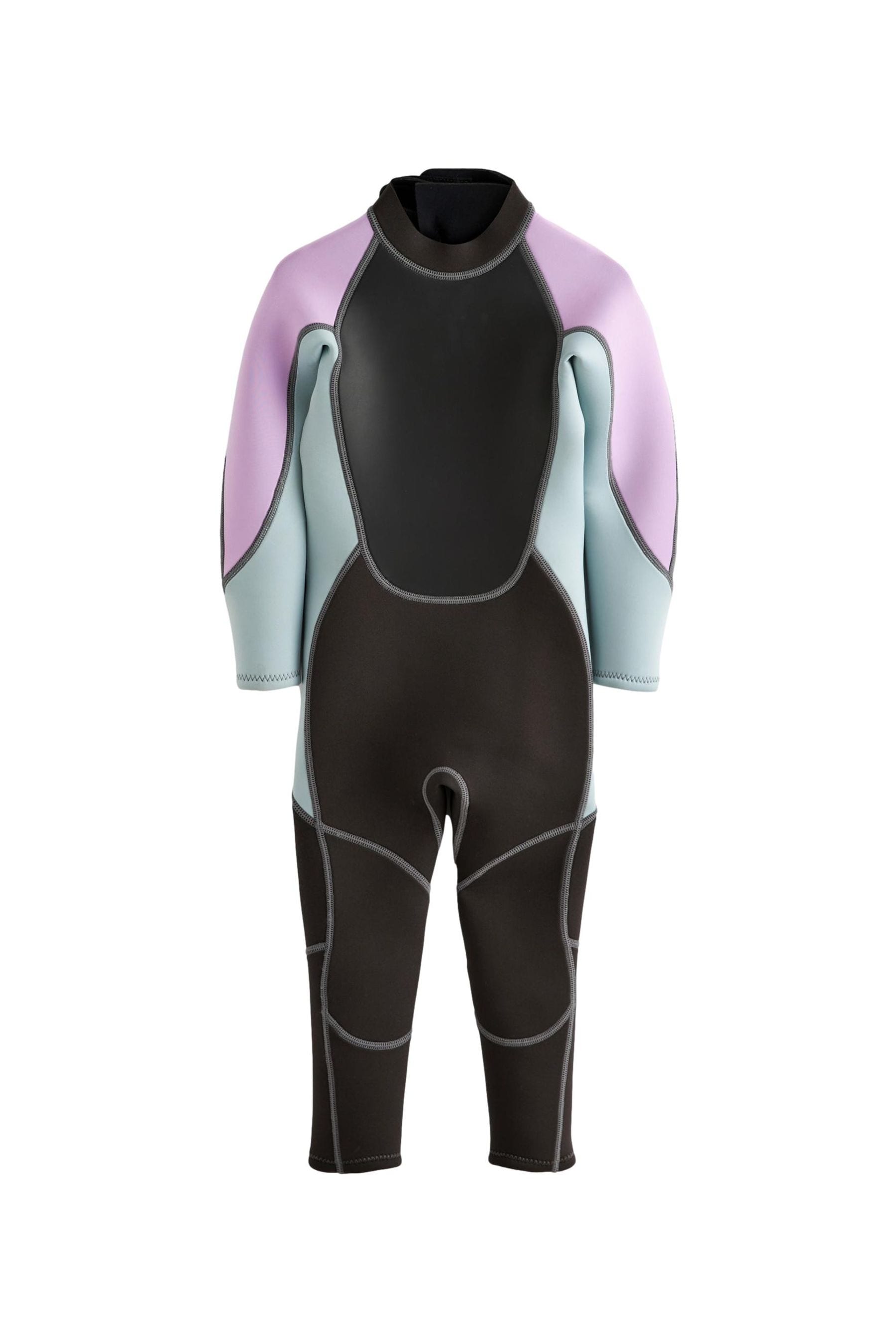 Black/Purple 3mm Neoprene Wetsuit (1-16yrs)