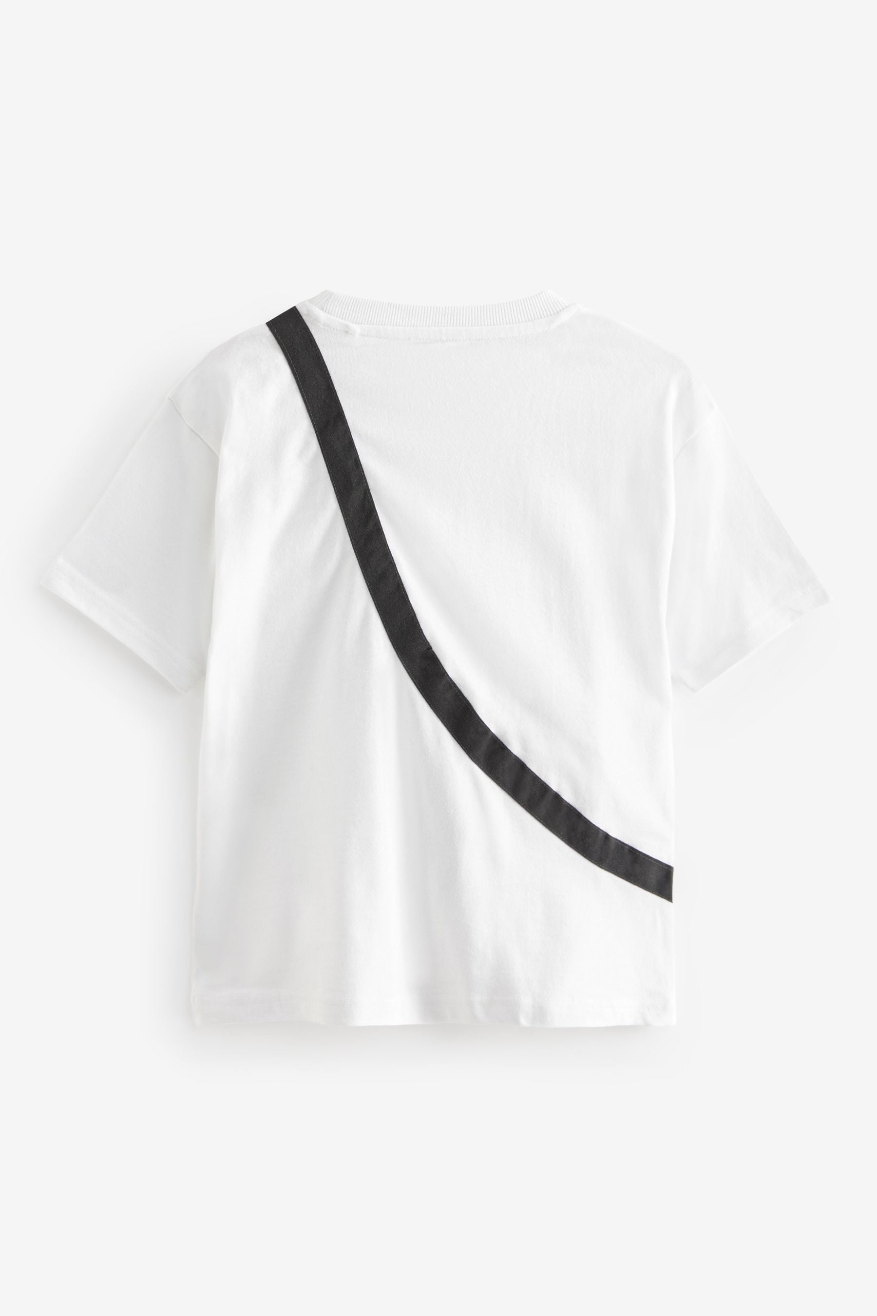 White Phone Bag Pocket Short Sleeve T-Shirt (3-16yrs)