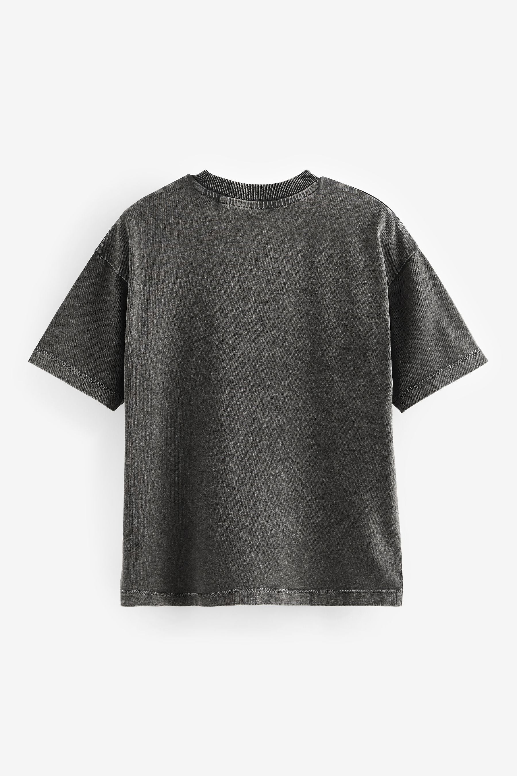 Grey Relaxed Fit Short Sleeve Graphic T-Shirt (3-16yrs)