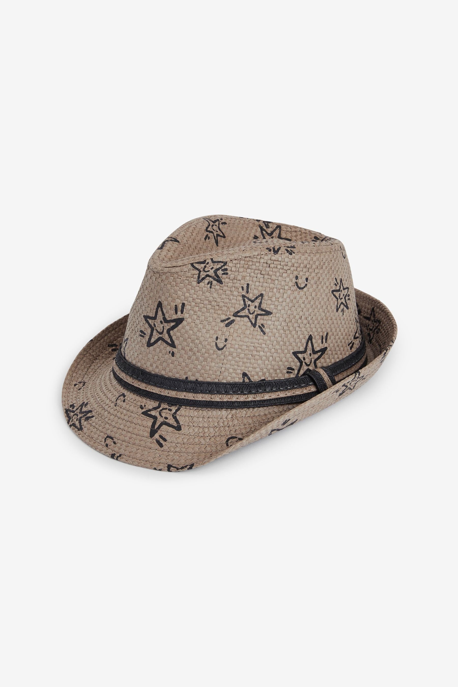 Neutral Star Trilby Hat (1-16yrs)